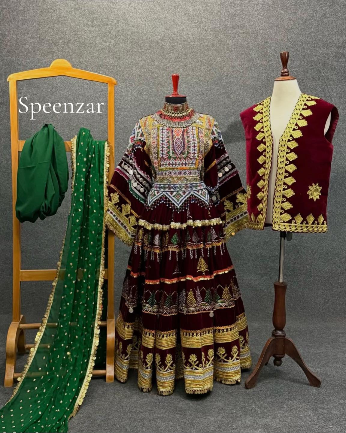 @Afghan Speenzar | Kochi dress