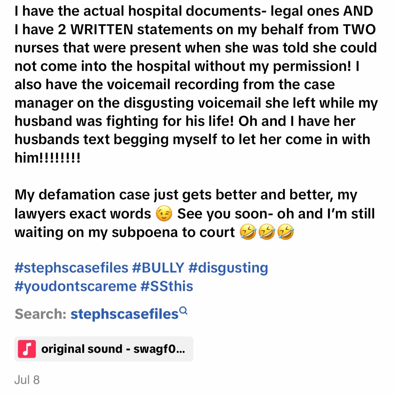 @Steph’s Case Files