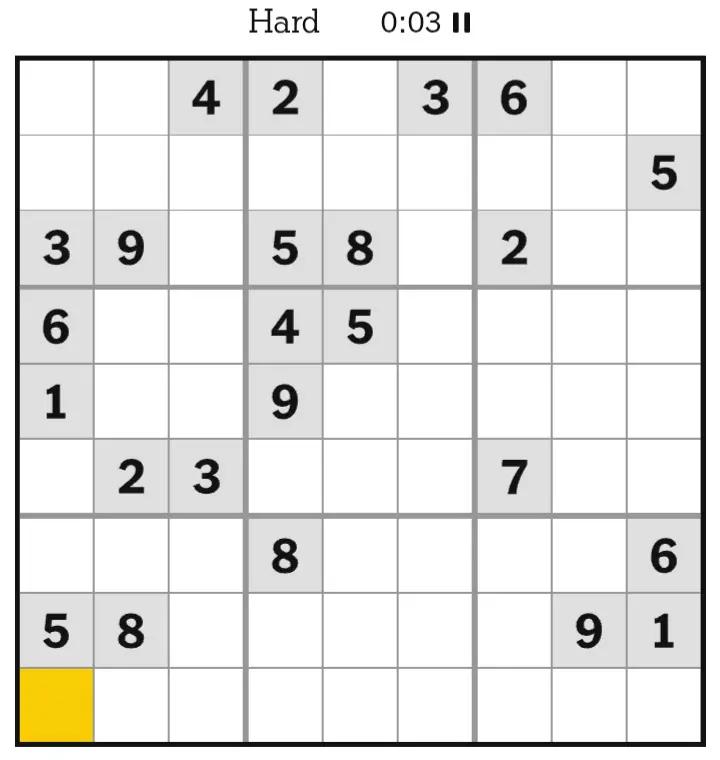 @NYT Sudoku