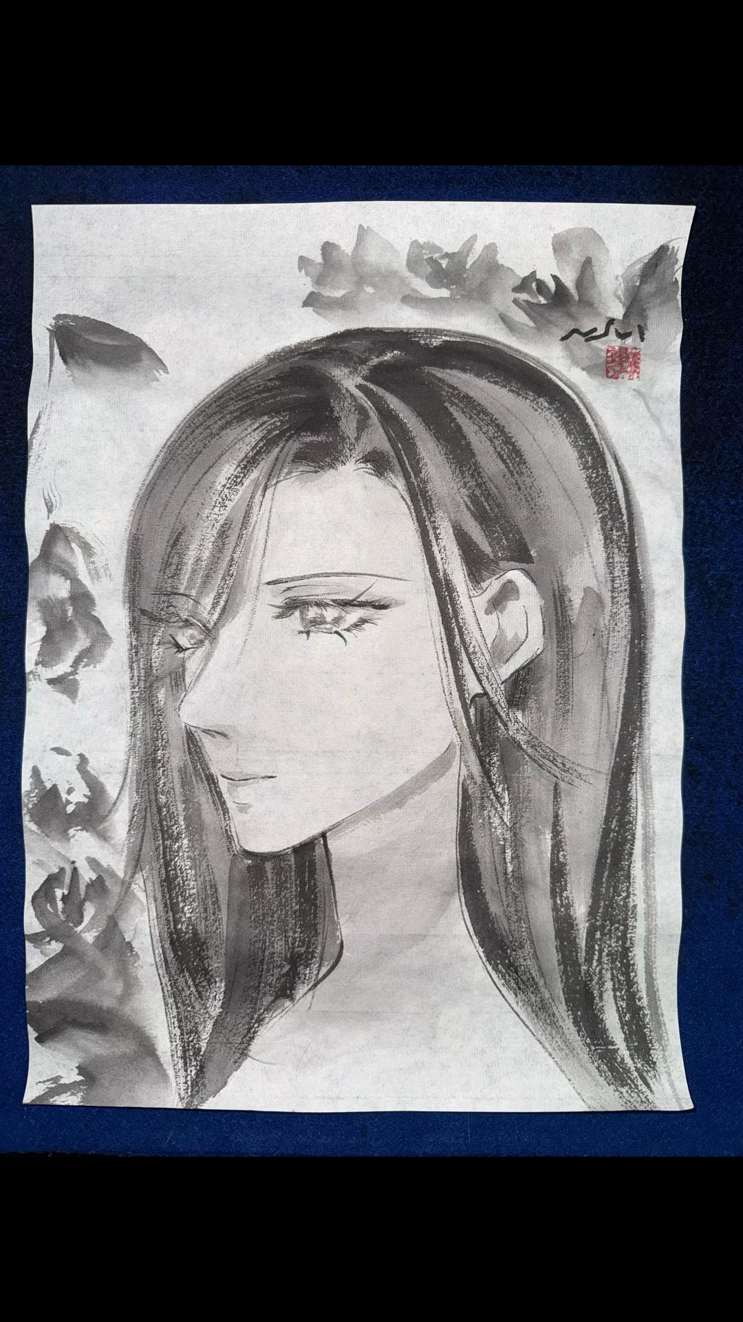 @まさい【うーちゃんちの墨絵画家】