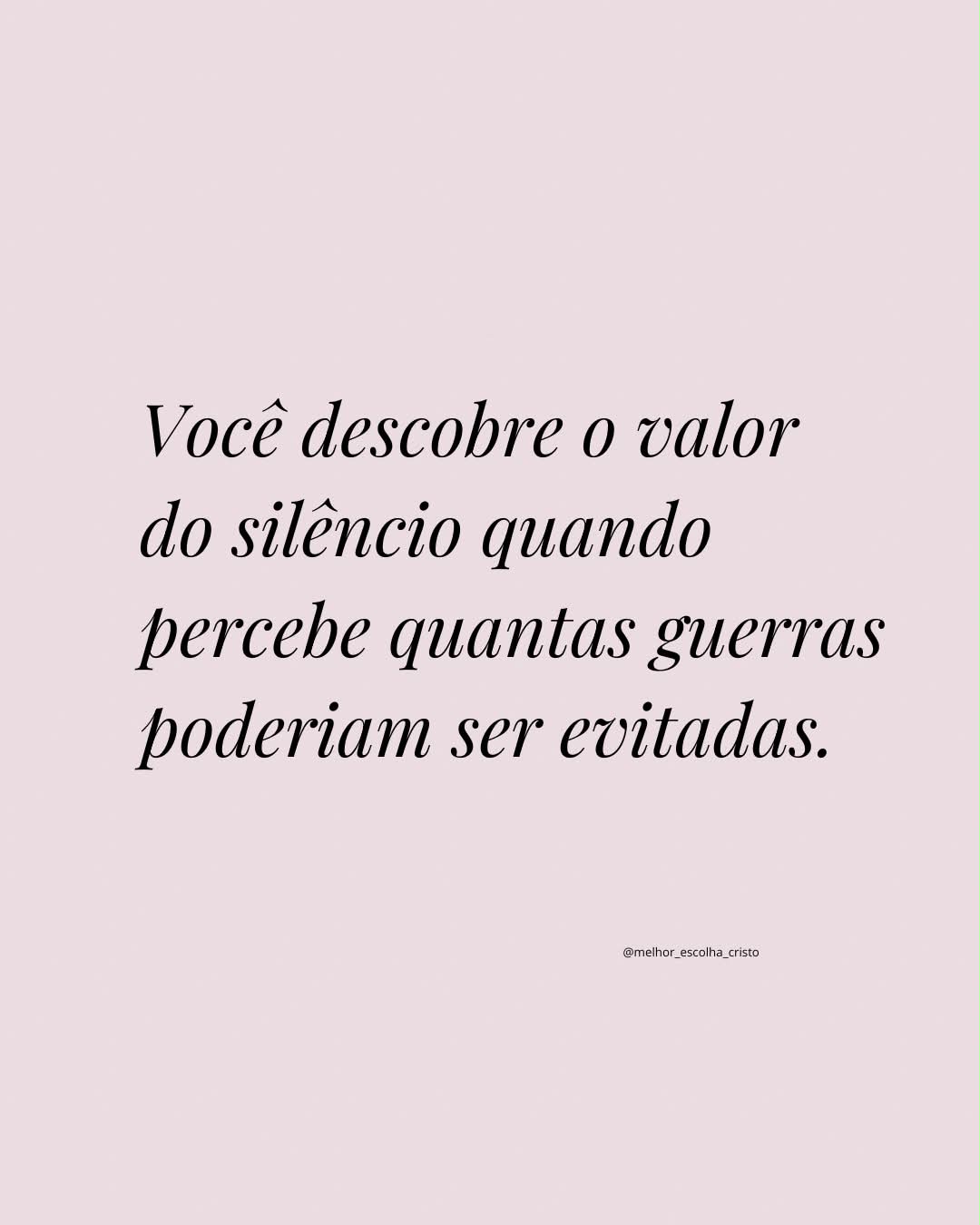 @Melhor escolha Cristo