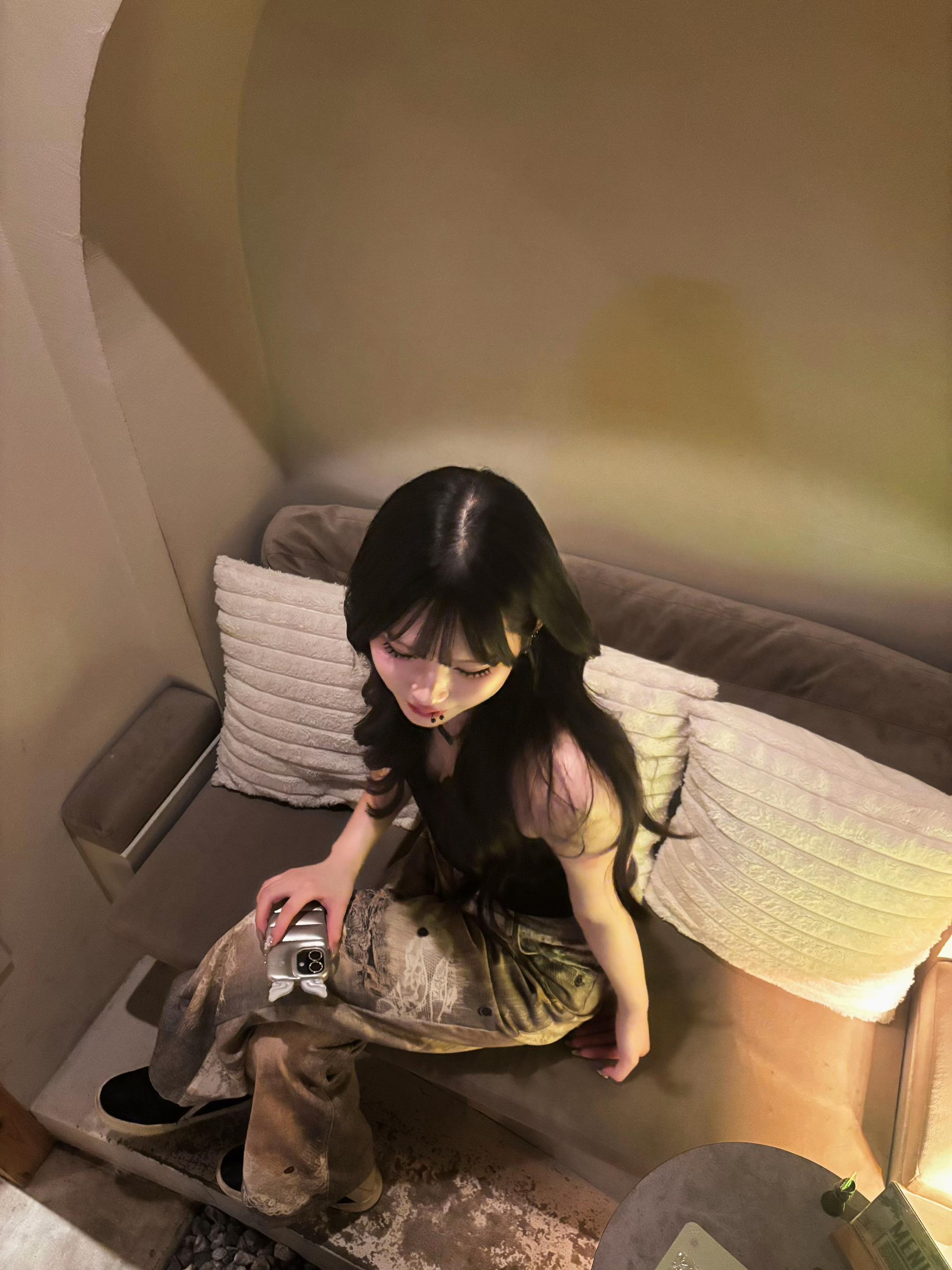 @にちゅ/名古屋美容師/名古屋韓国ヘア/レイヤーカット