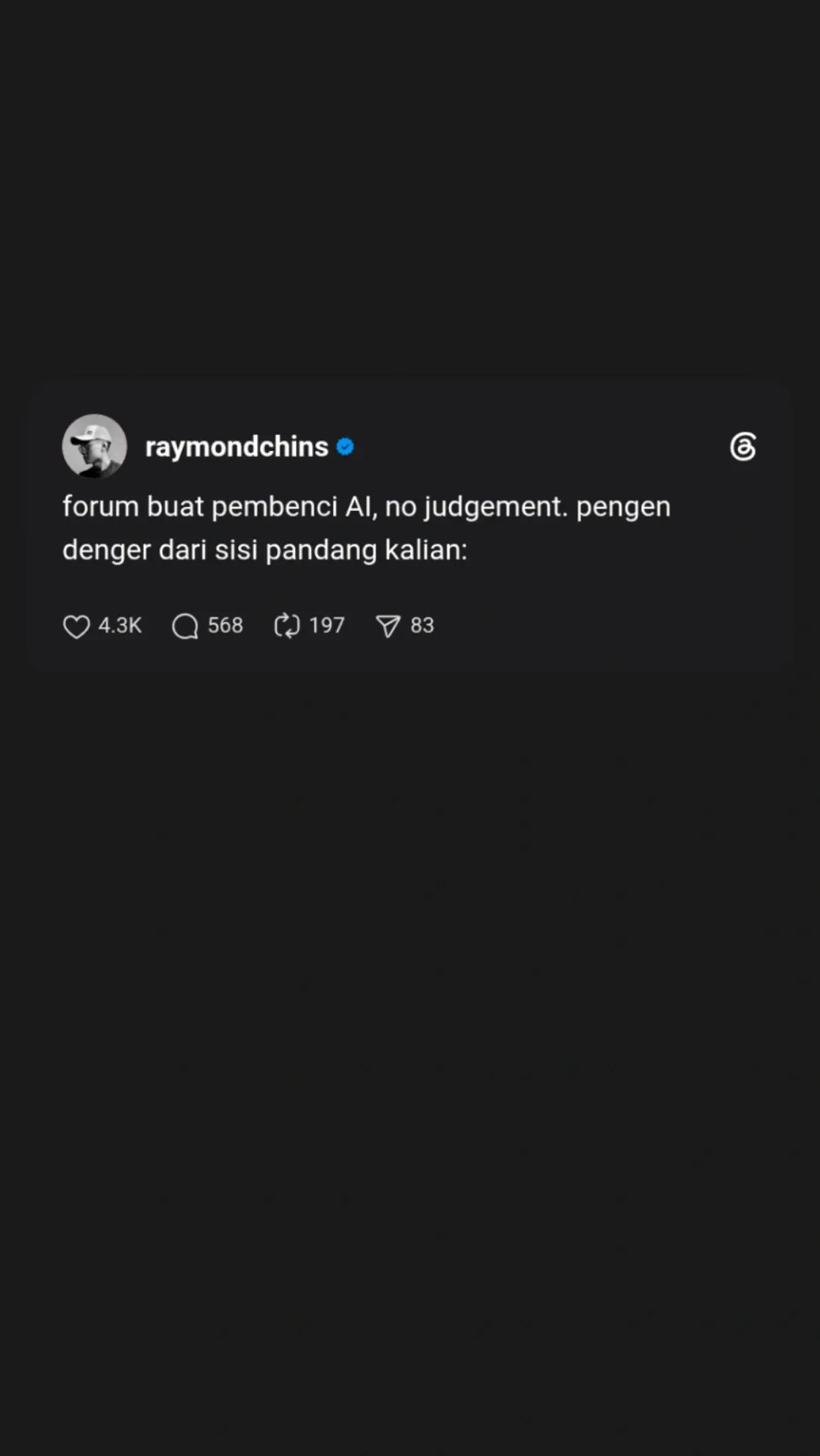 @Raymond Chin