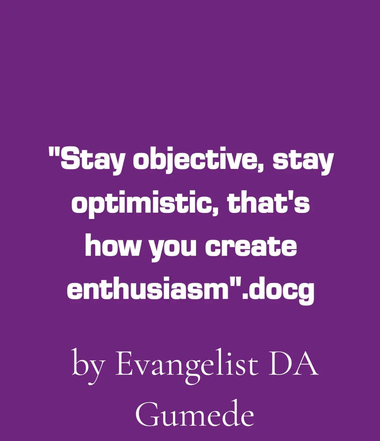 @Evangelist D.A. Gumede