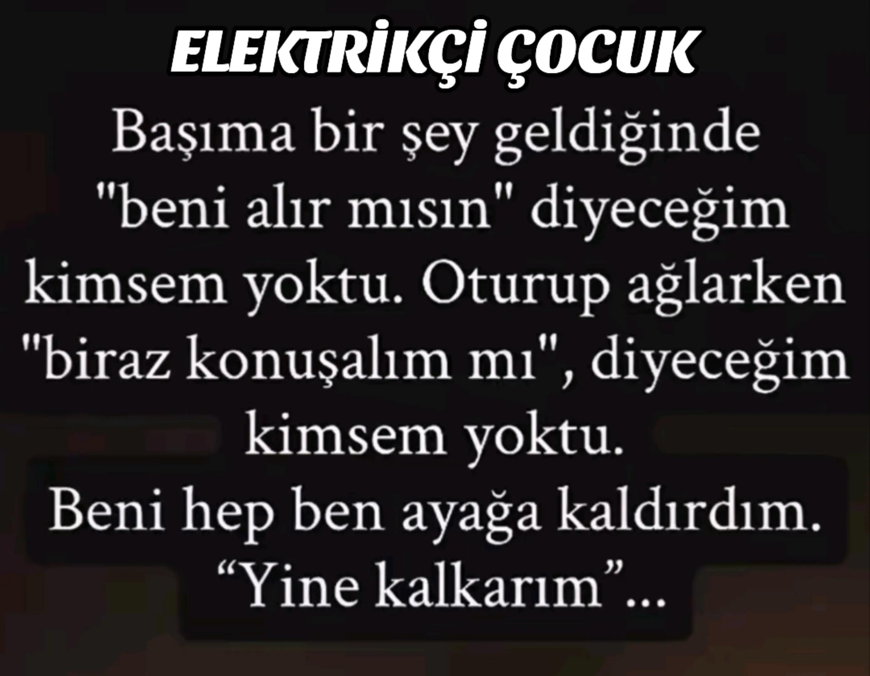 @Elektrik&ccedil;i cocuk