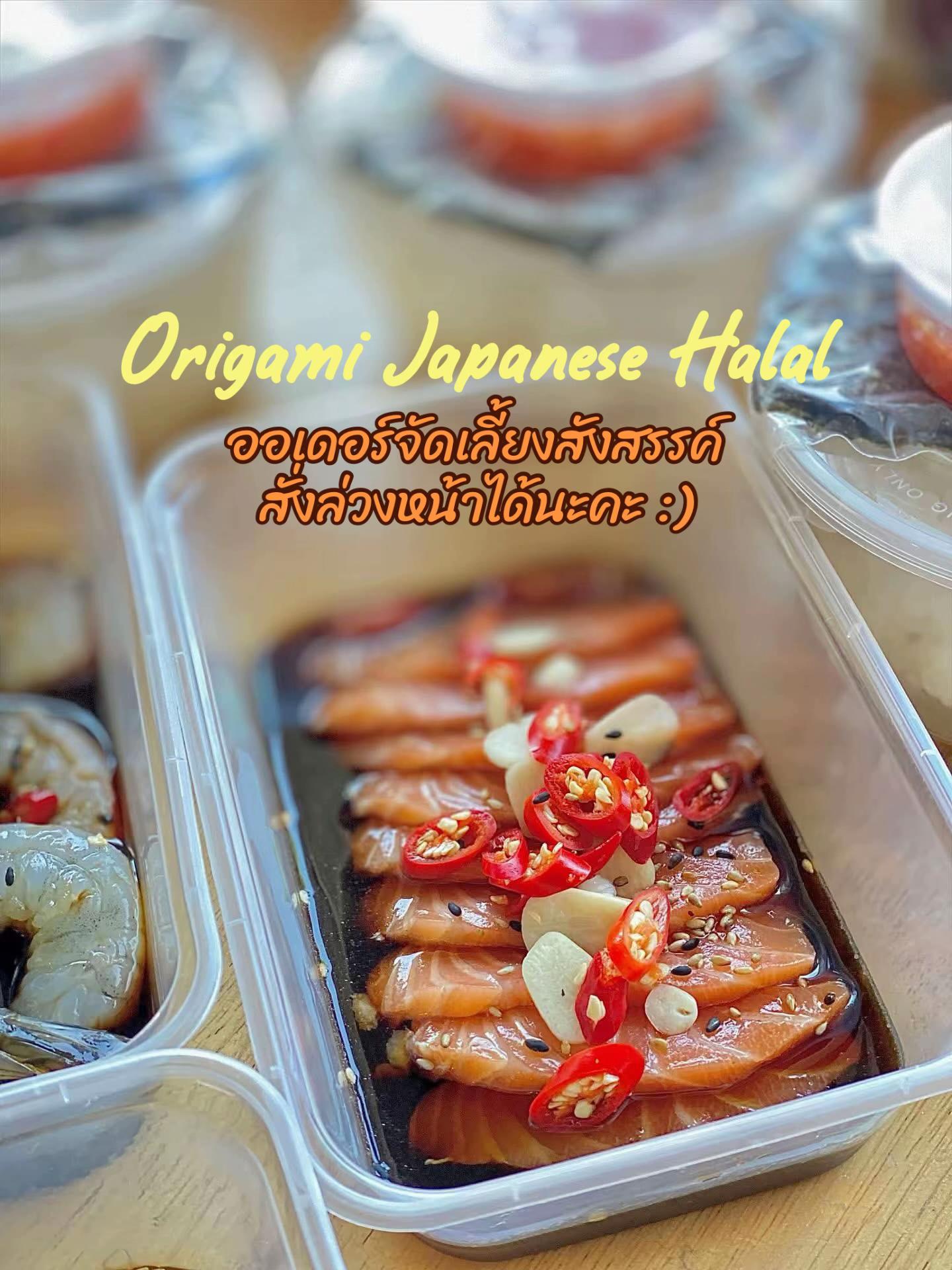 @Origami Japanese Halal