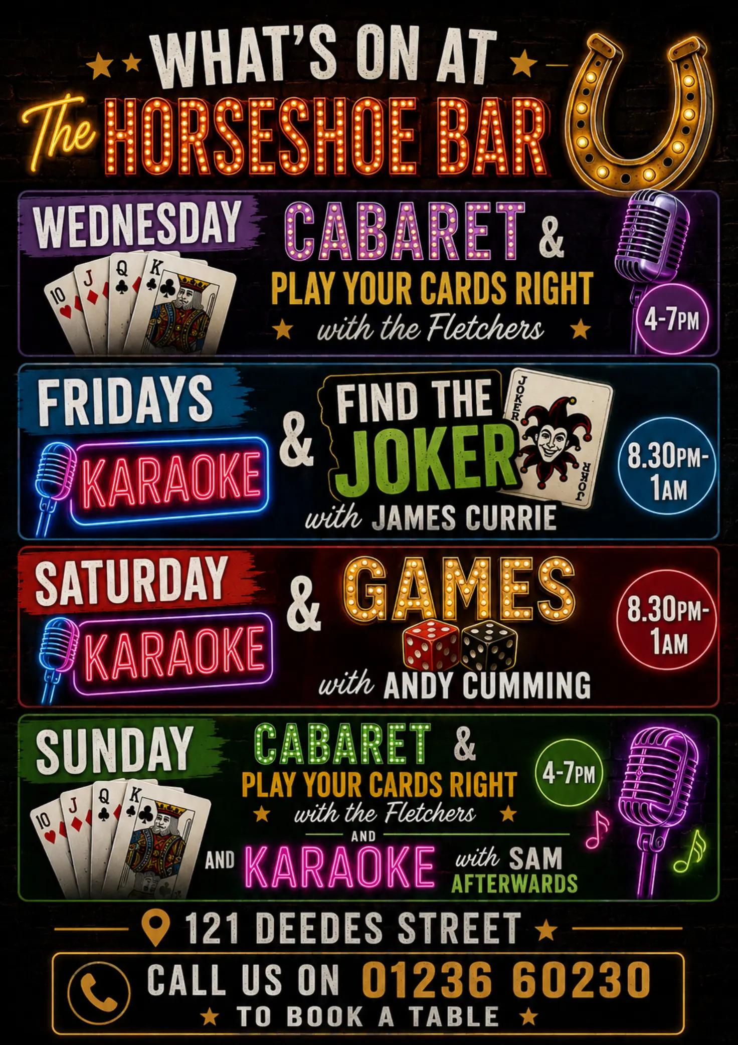 @The Horseshoe Bar Airdrie