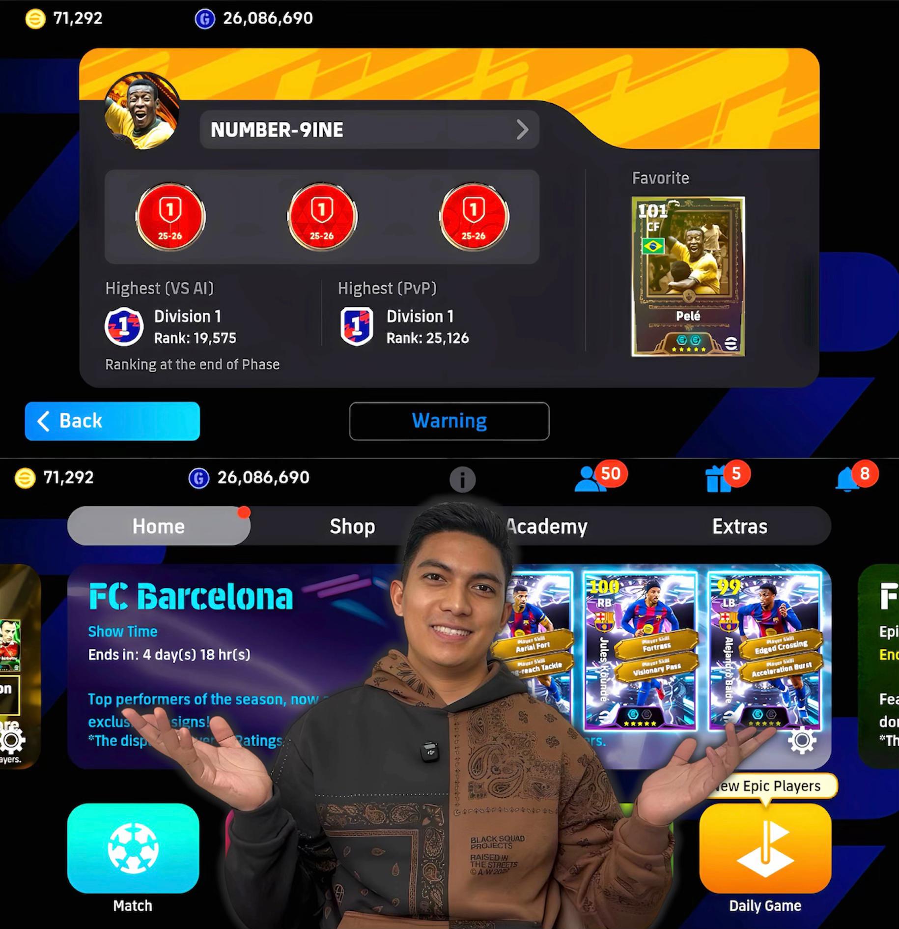 @Efootball Player AK