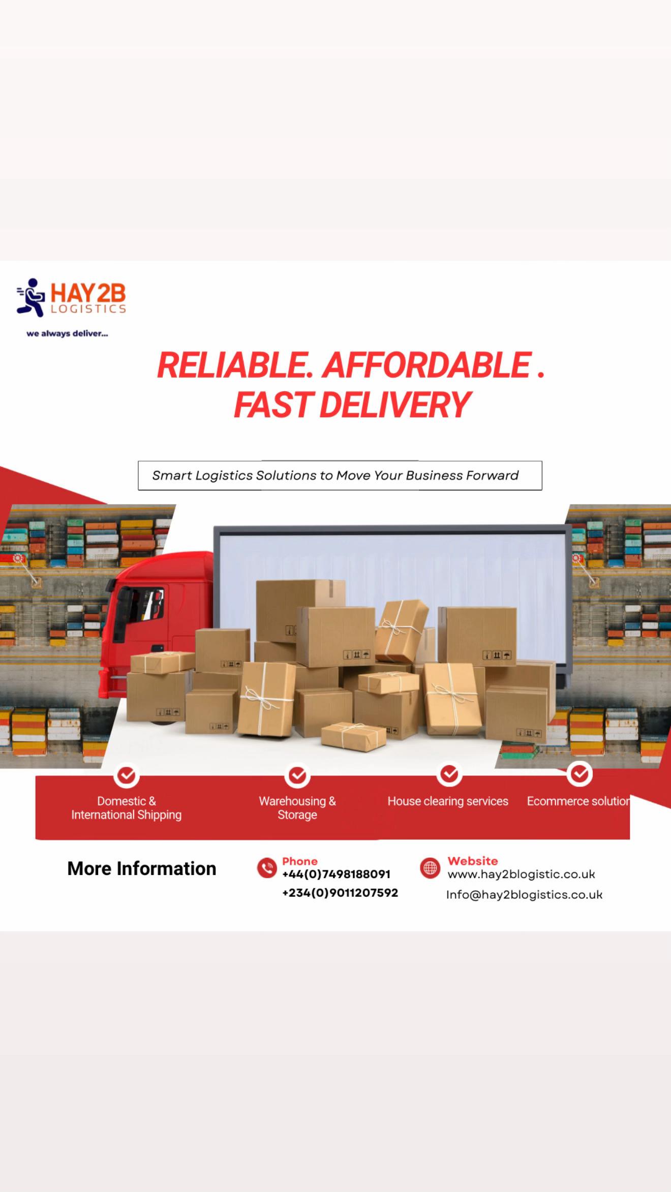 @Hay2blogistics LTD