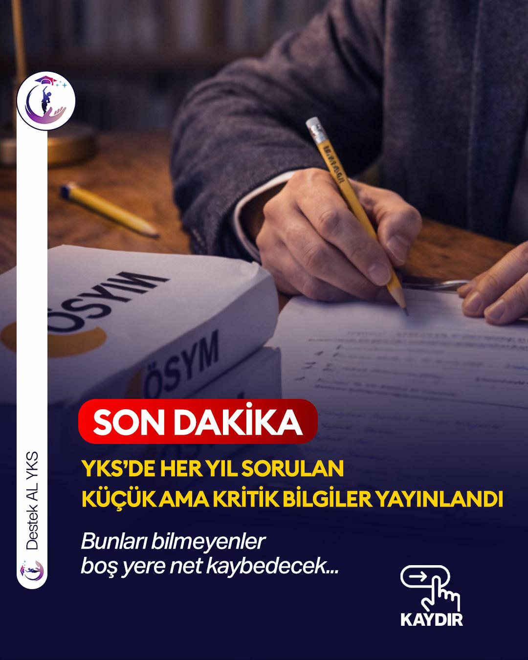 @Destek AL-YKS