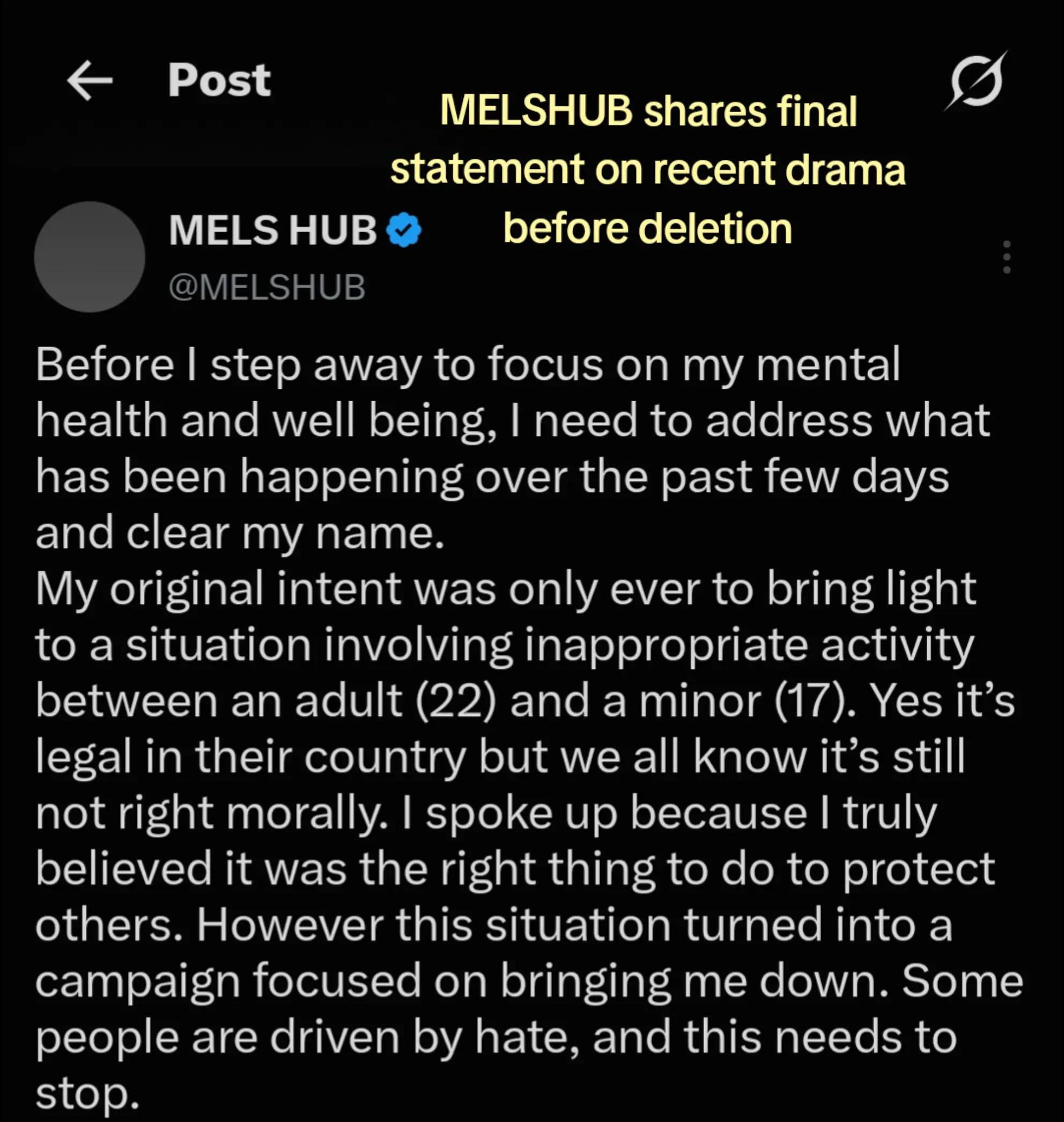 @Uncover Mel
