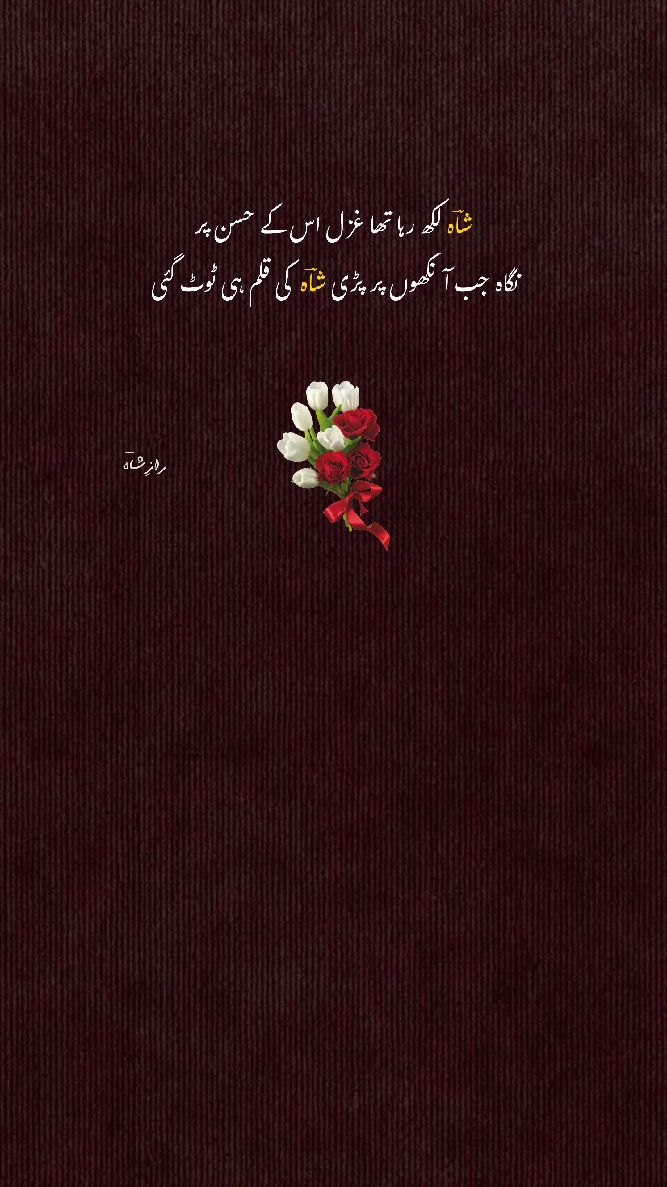 @RAAZ &Ecirc; SHAH