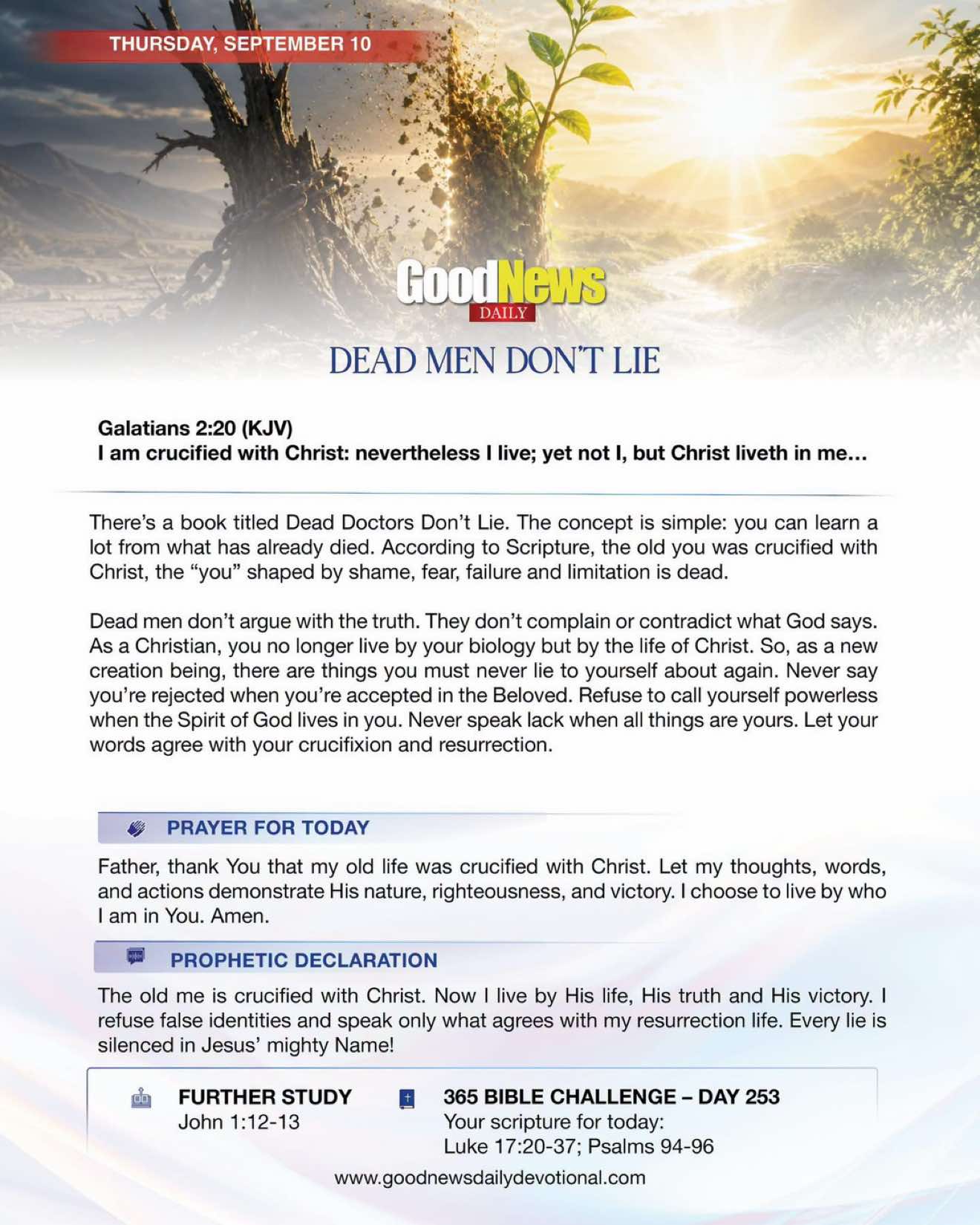 @GoodNews Daily Devotional