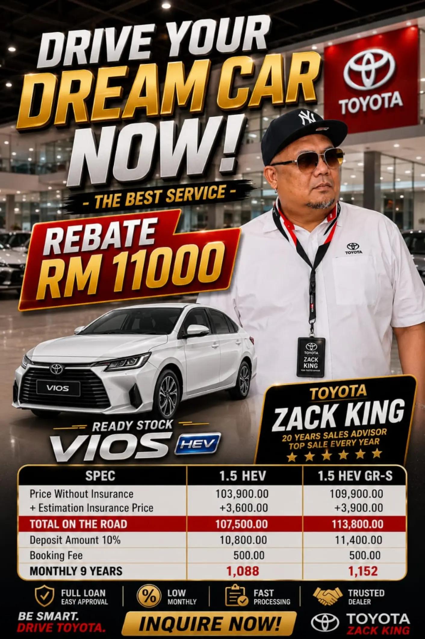 @ZACK KING TOYOTA MALAYSIA
