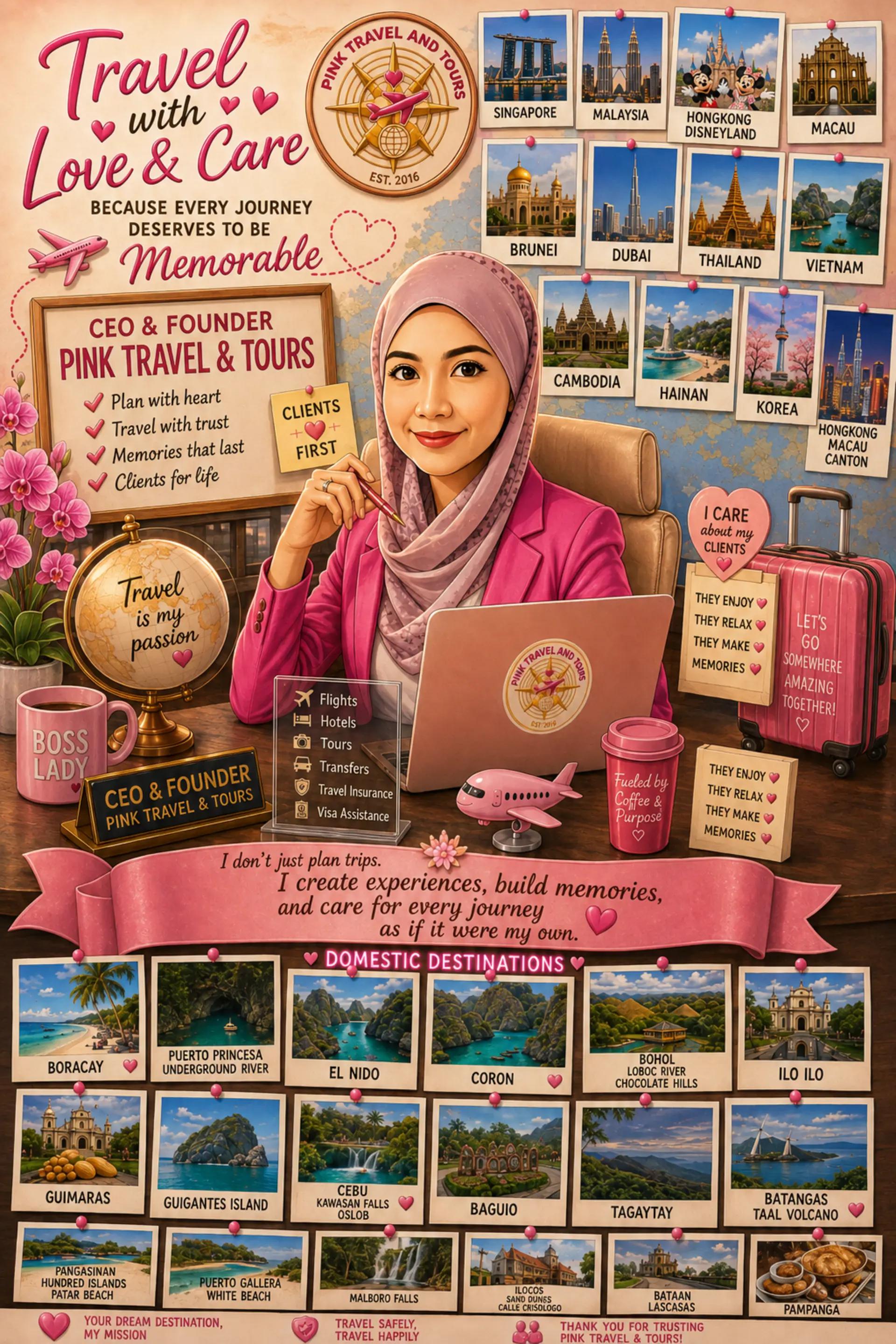 @Pink Travel and Tours