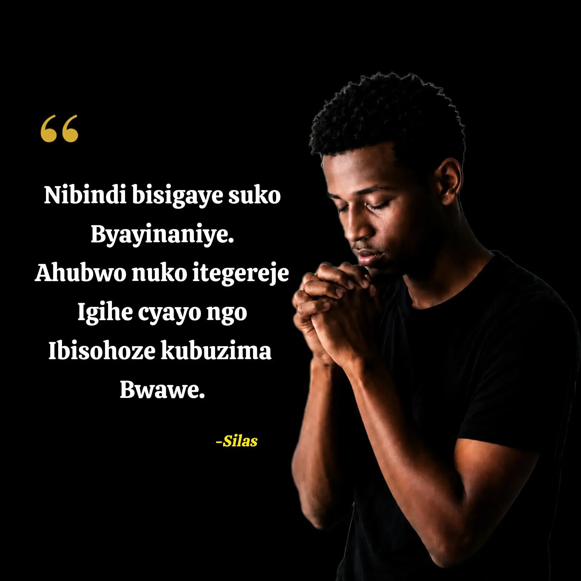 @Silas Nizeyimana