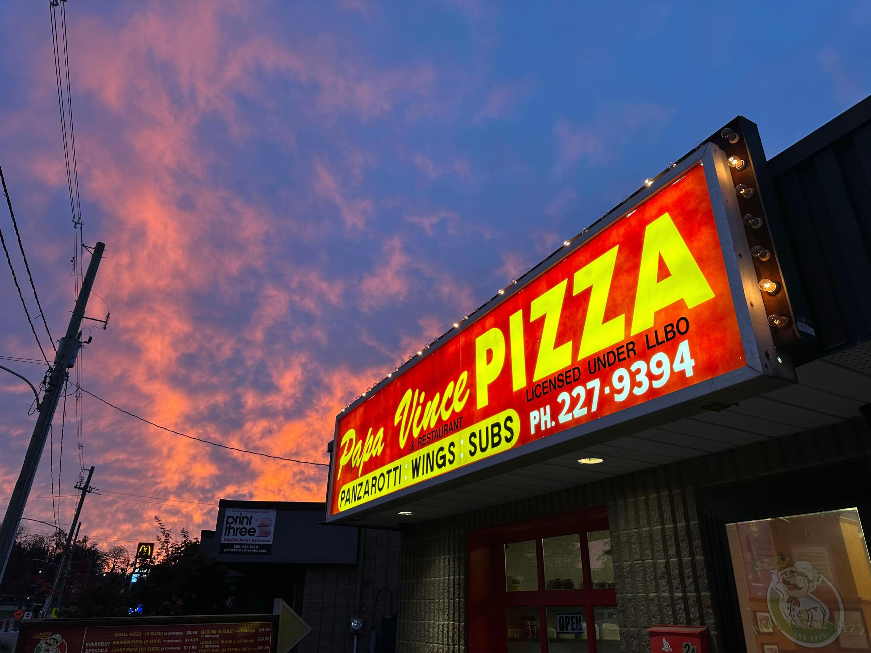 @Papa Vince Pizza