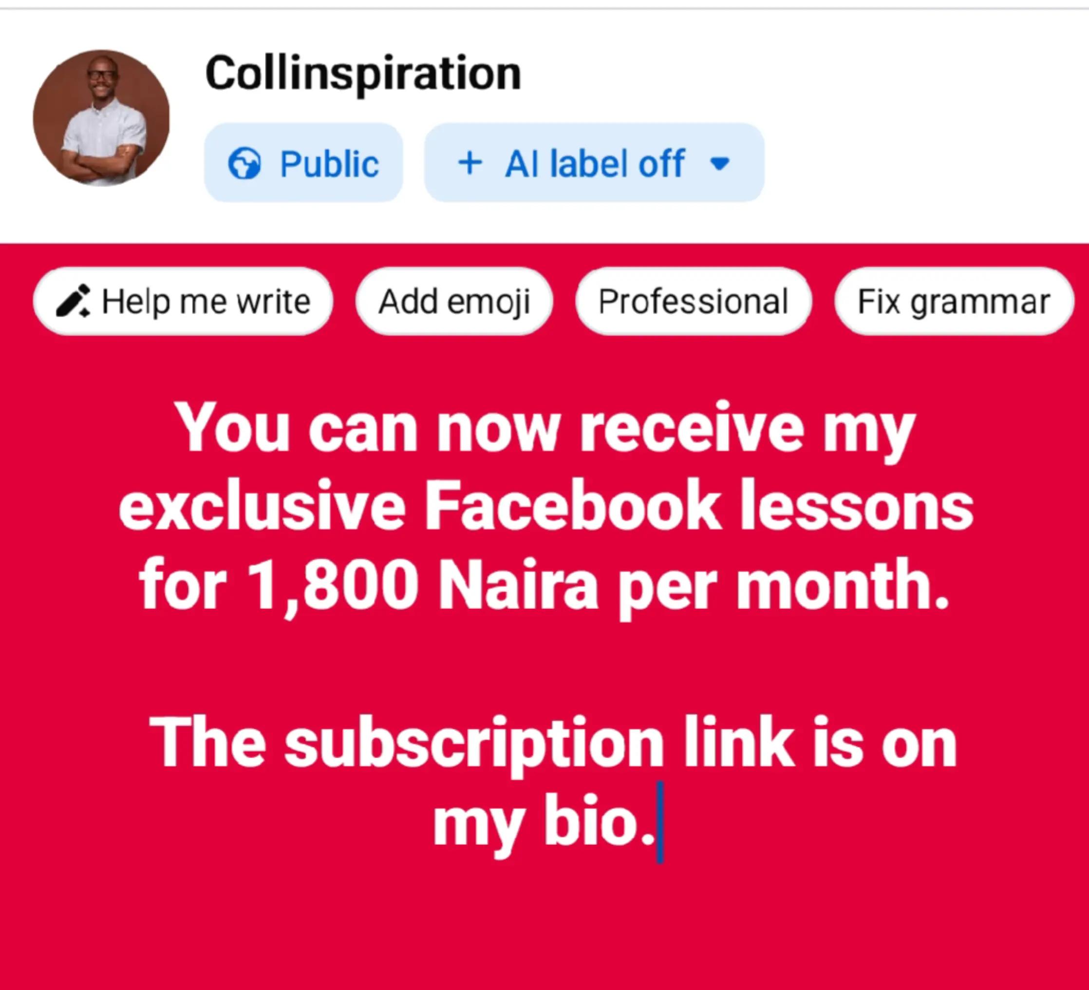 @Collinspiration