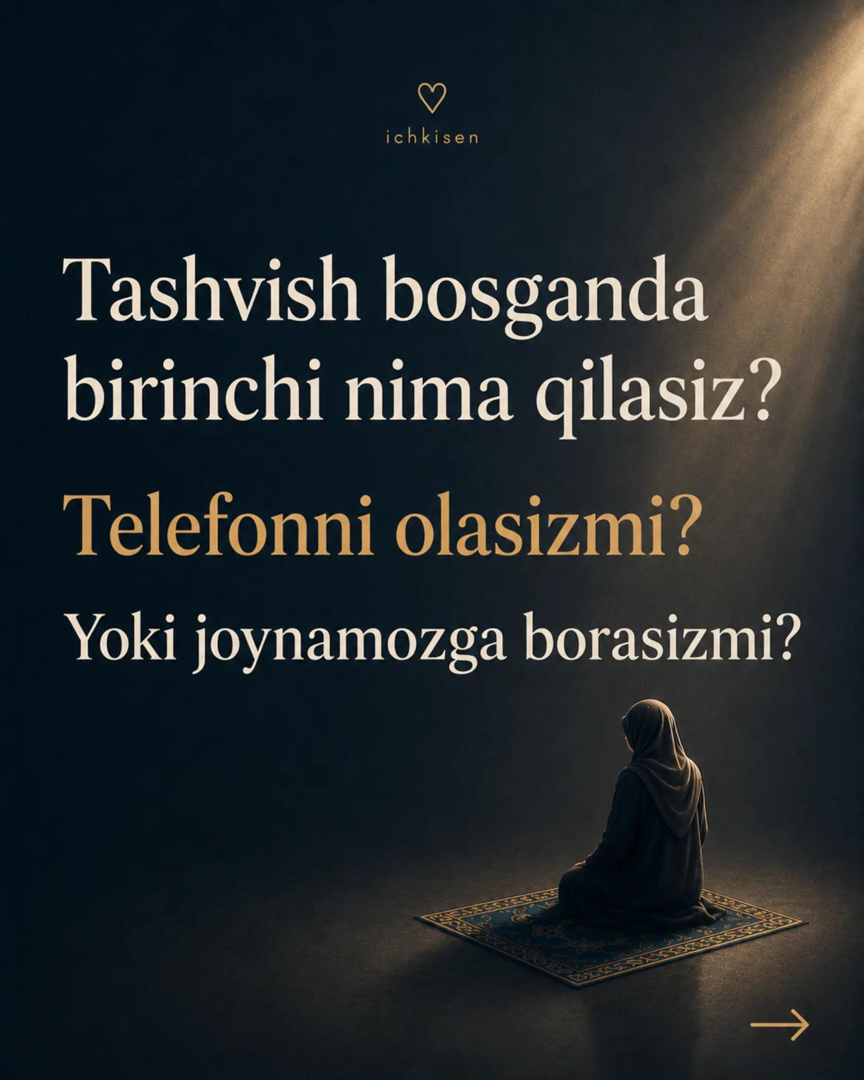 @Ichki Sen | Psixologiya