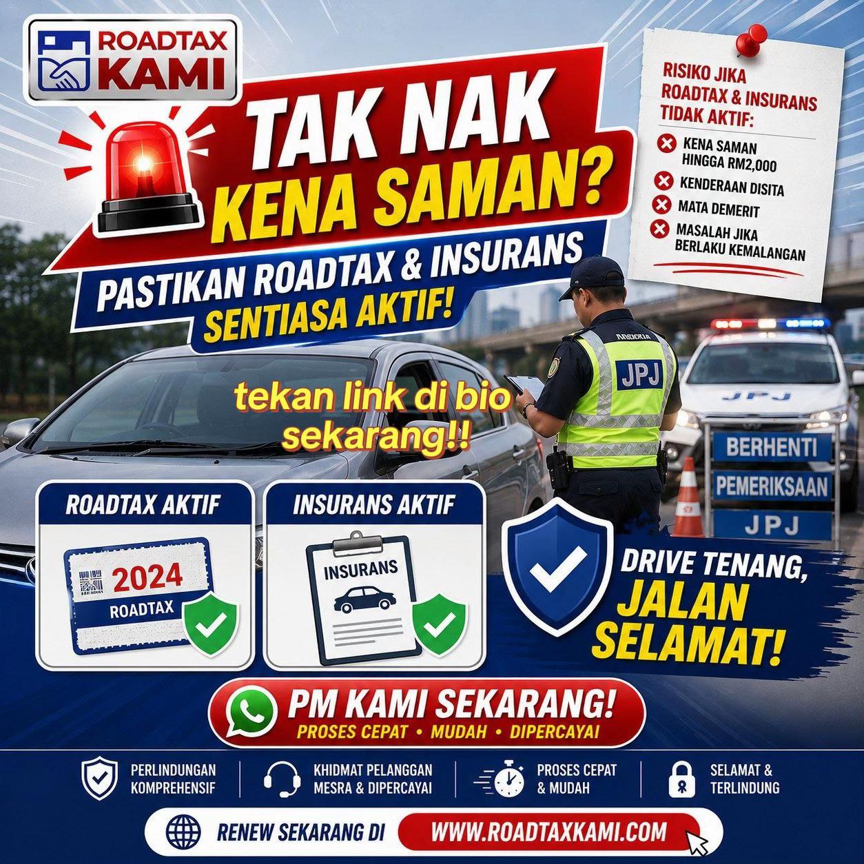 @INSURANS & ROADTAX KENDERAAN