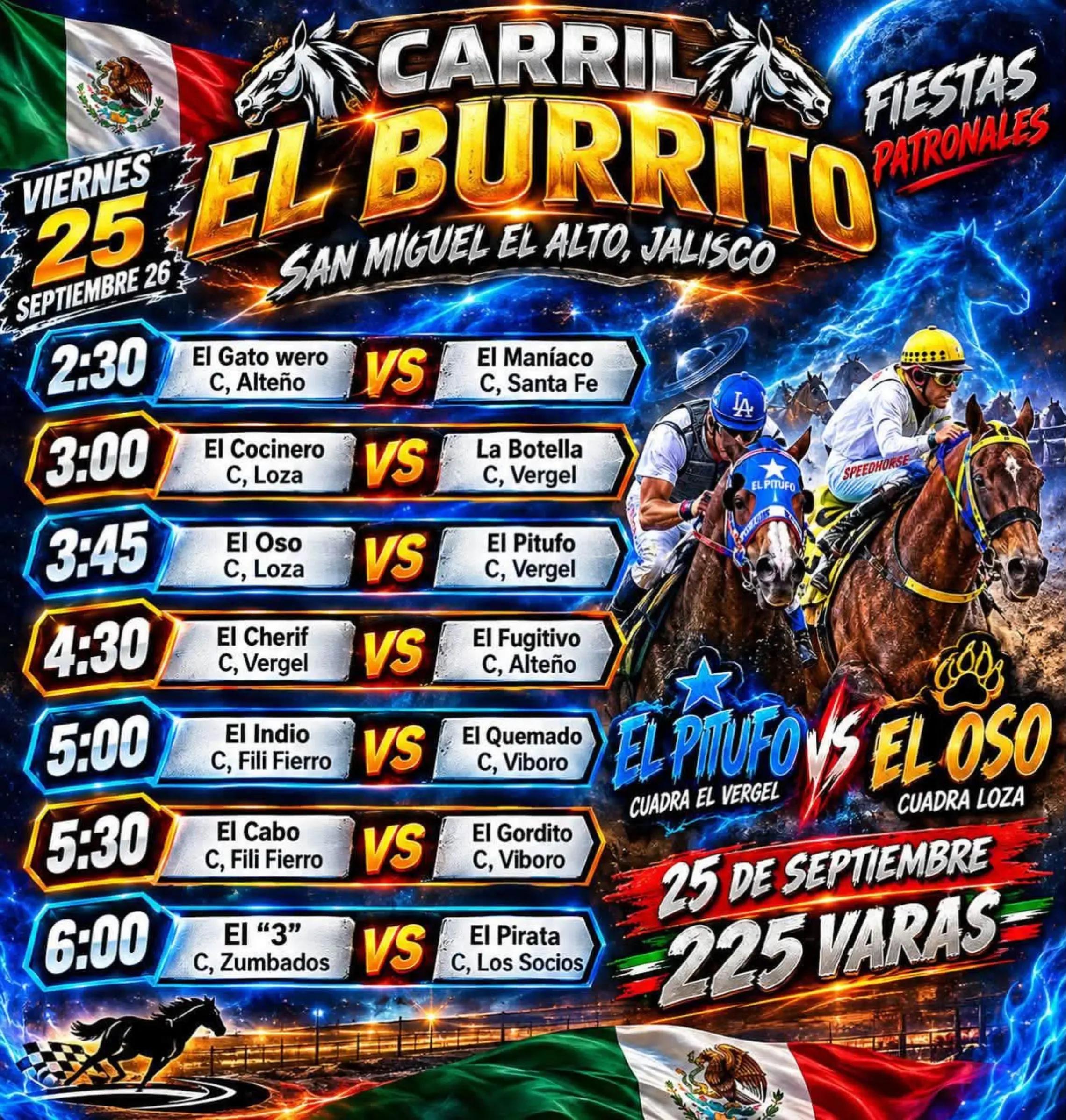 @carriles altos de jalisco🐎