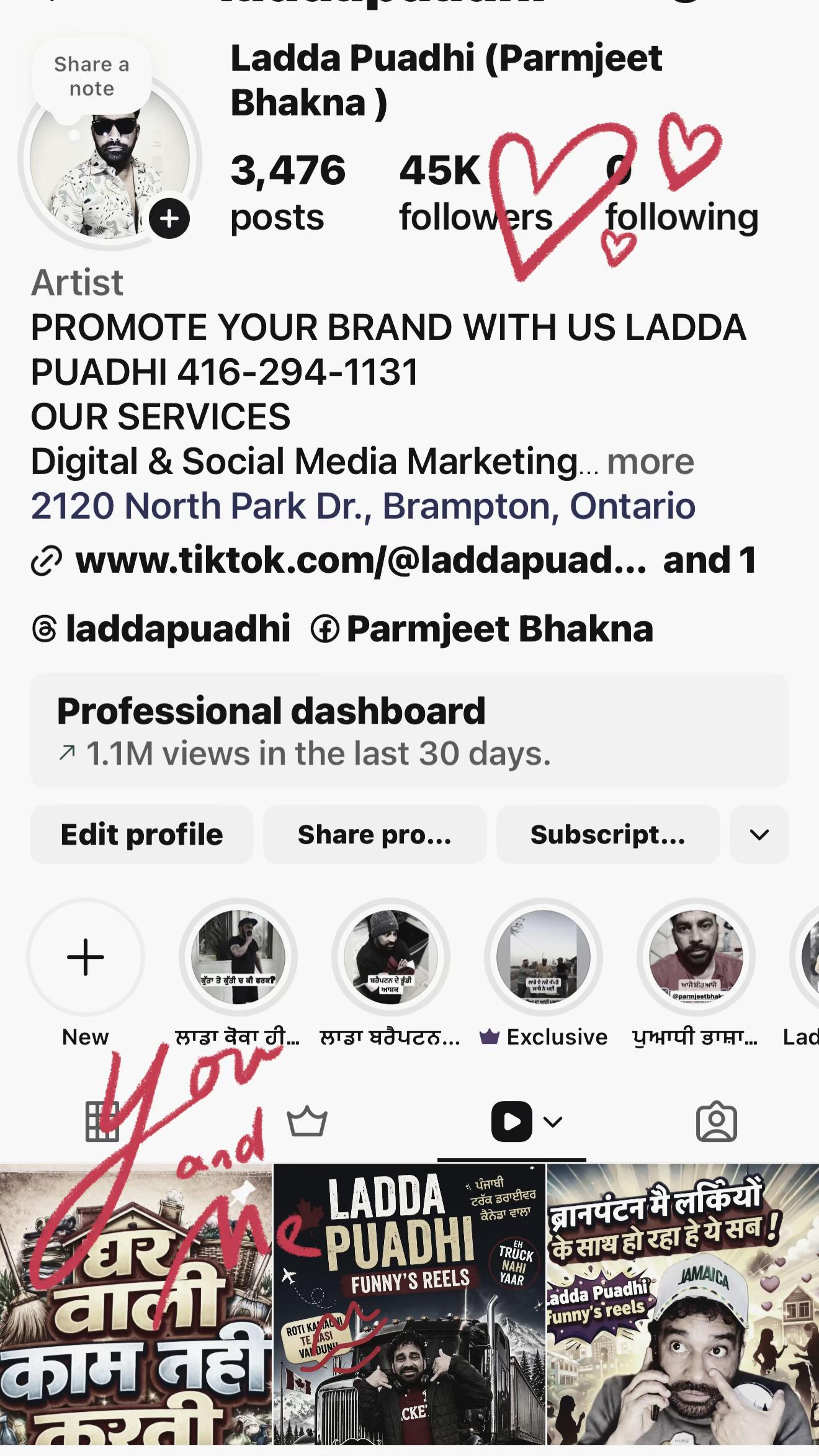 @ladda Puadhi Brampton