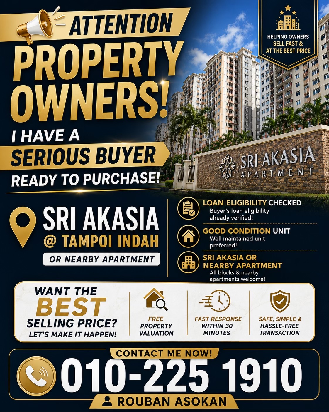 @Rouban Asokan | JB Property