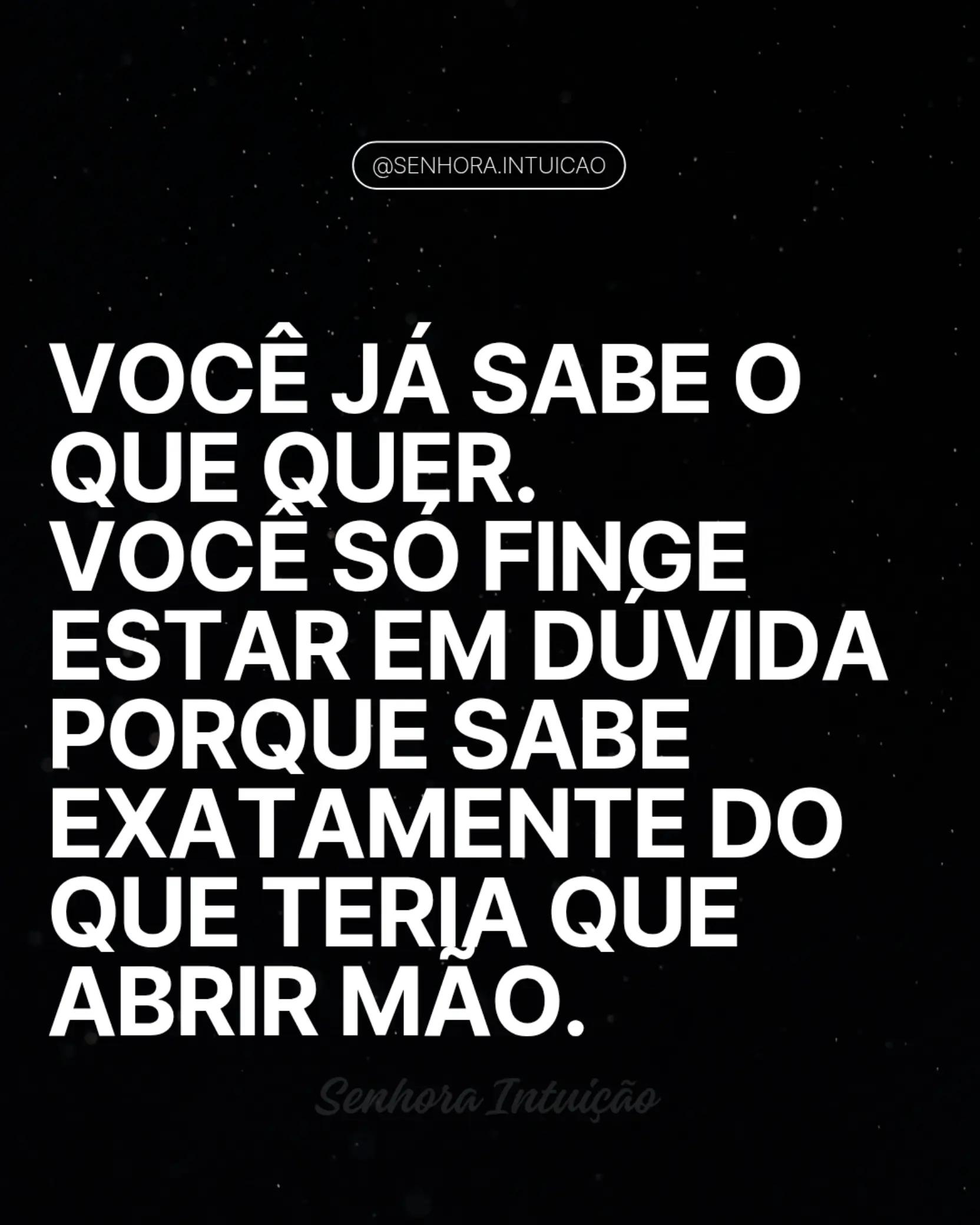 @Sra Intuição ✨️