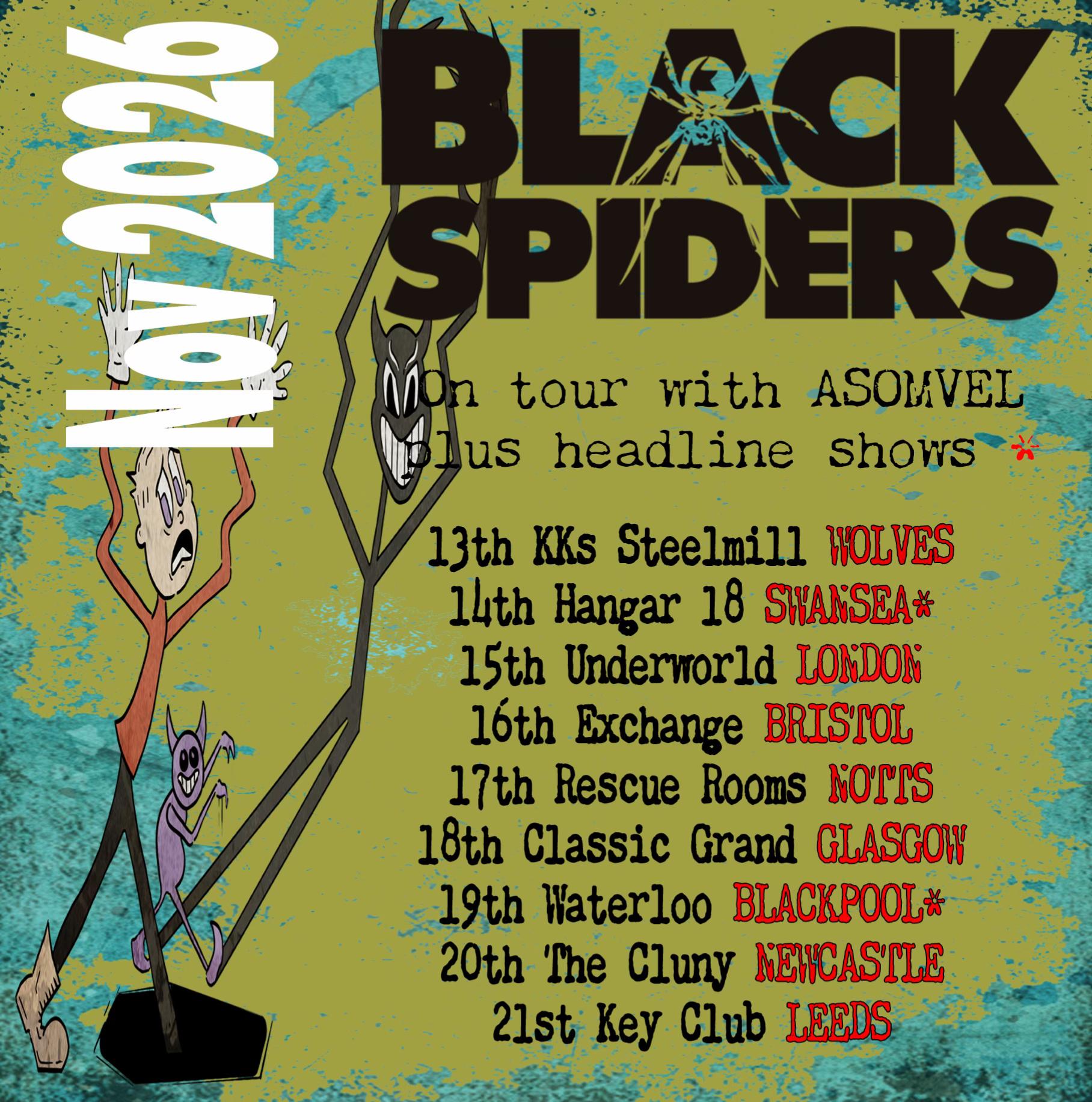 @Black Spiders