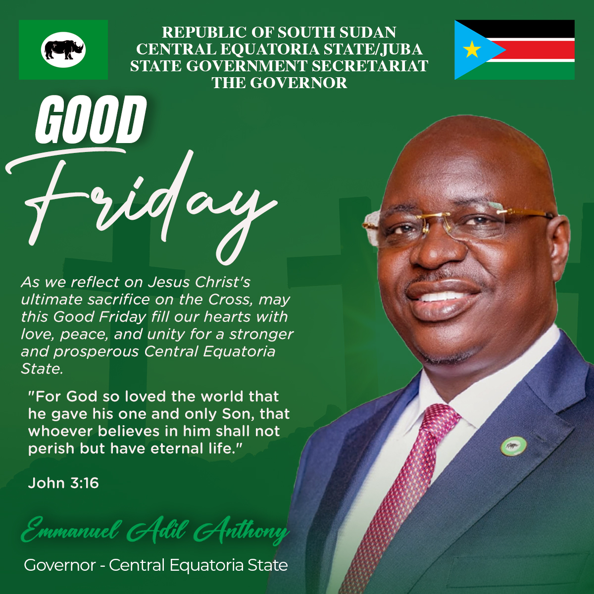 @Governor Emmanuel Adil Anthony