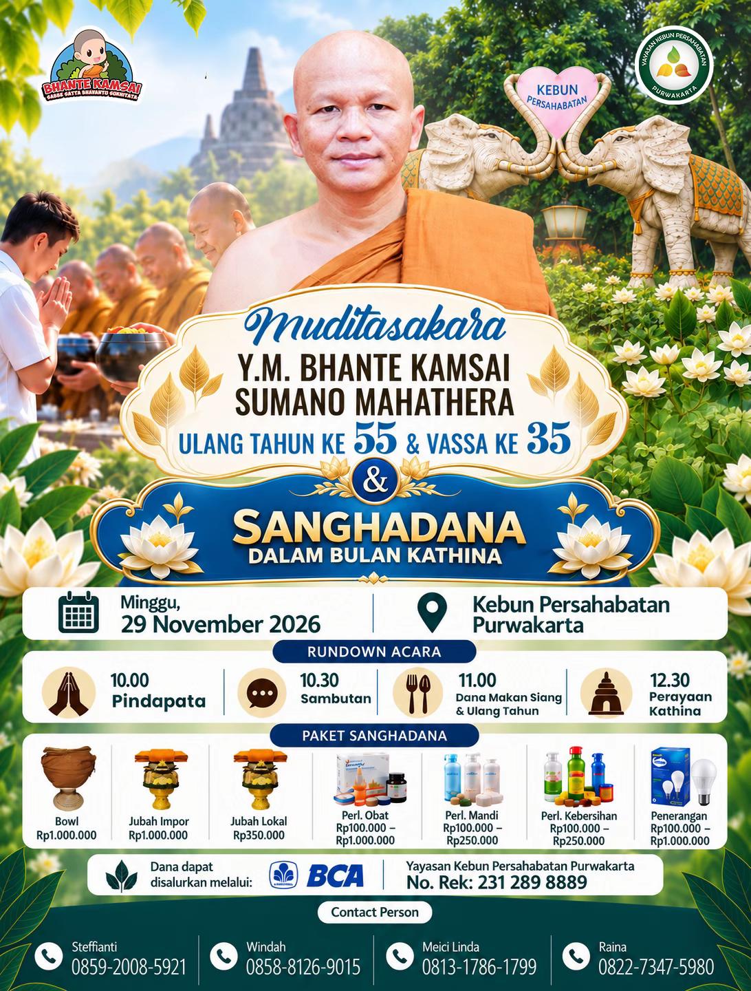 @Bhante Kamsai
