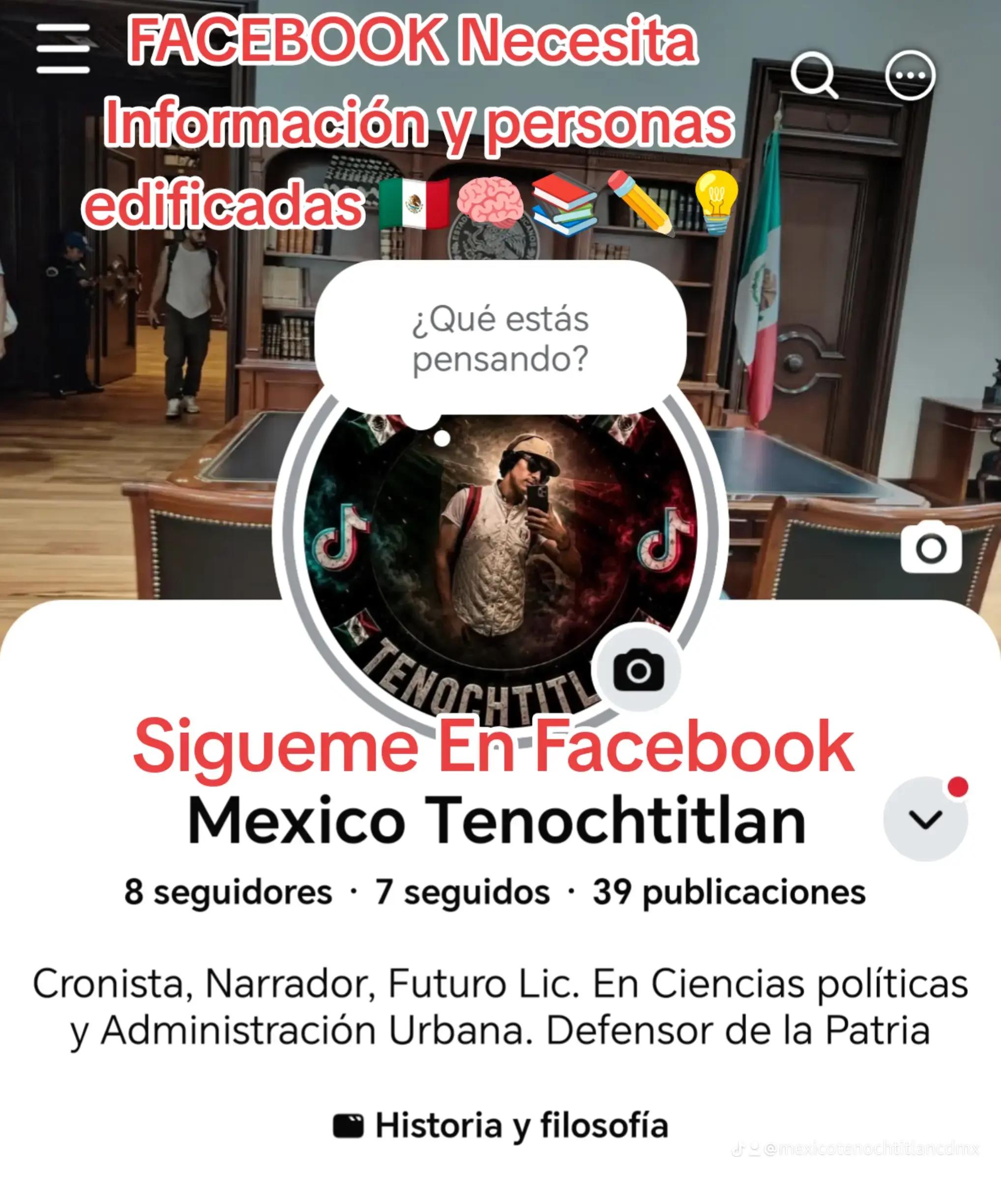 @MEXICOTENOCHTITLANCDMX4TEDOMX