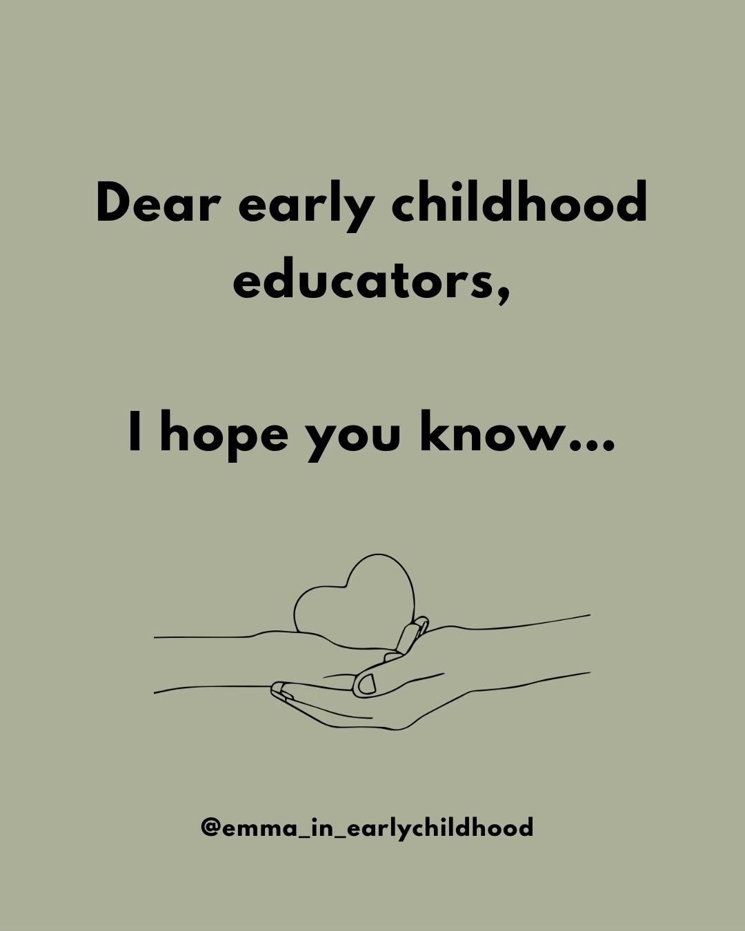 @Emma in Early Childhood