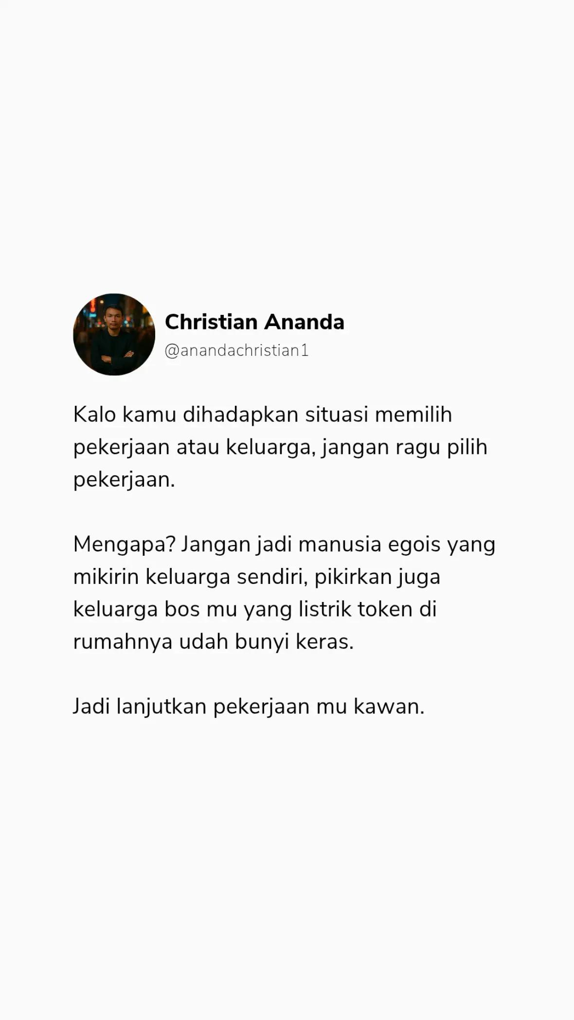 @Anandachristian