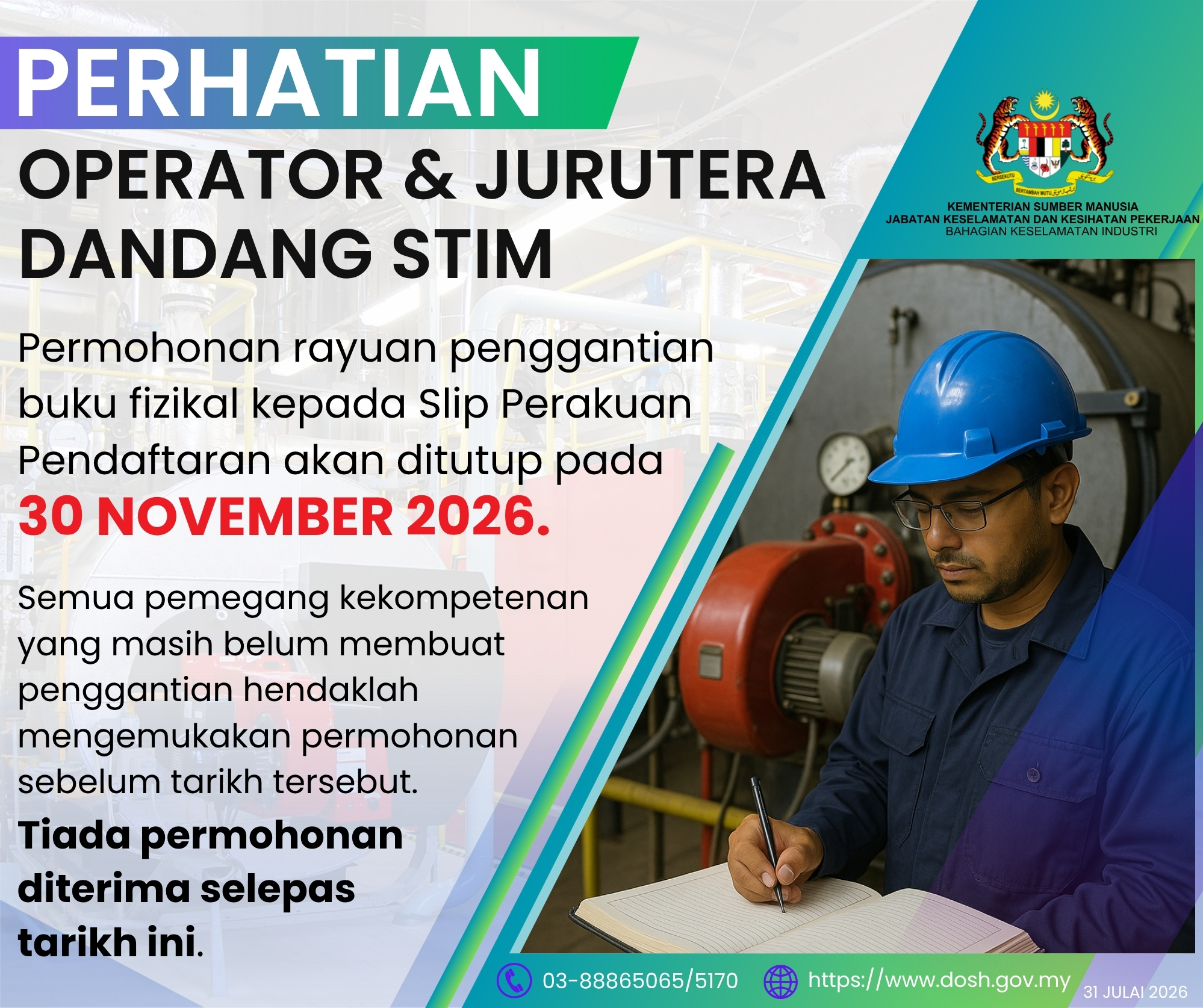 @JKKP / DOSH Malaysia