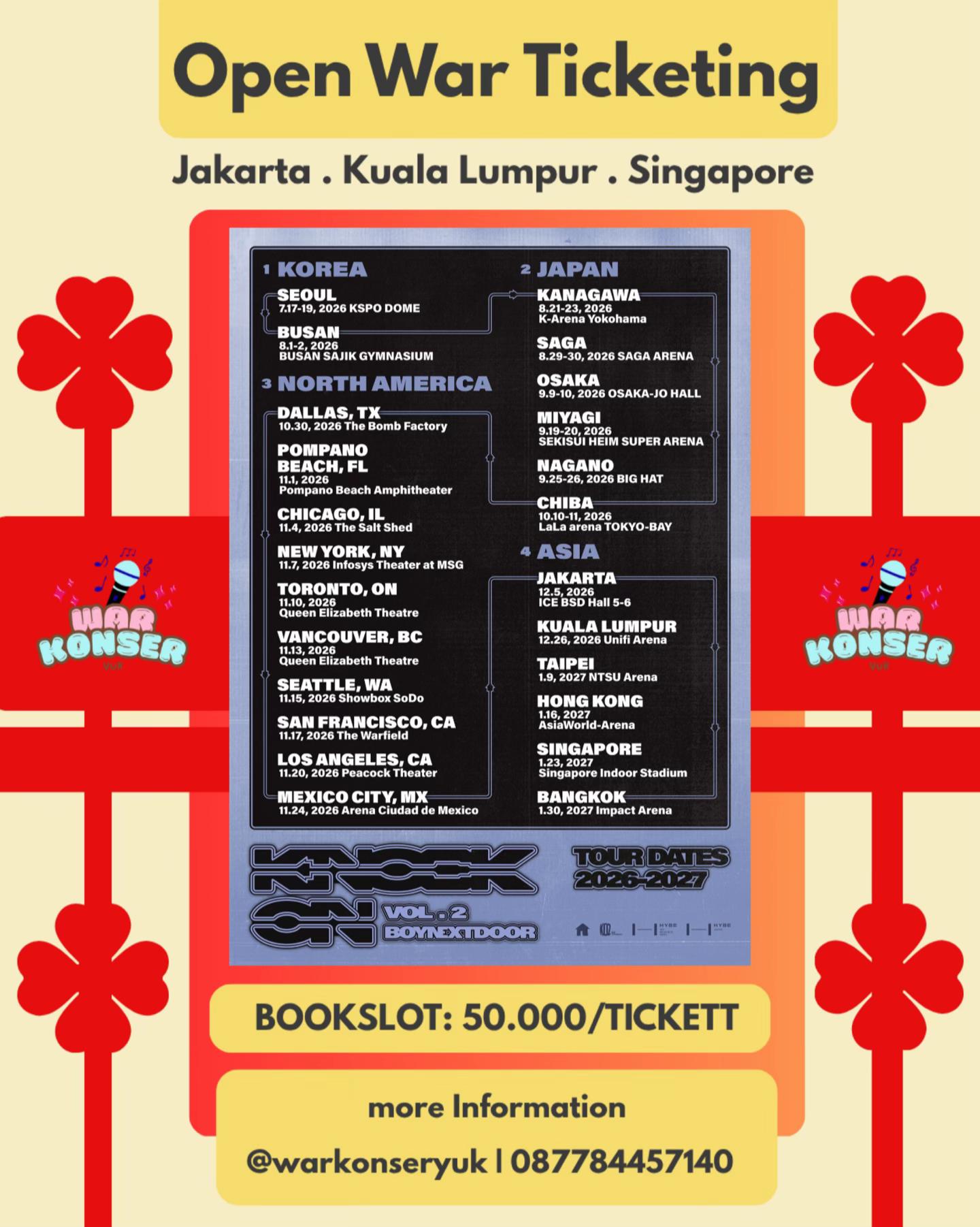 @JASTIP TIKET KONSER ONLINE