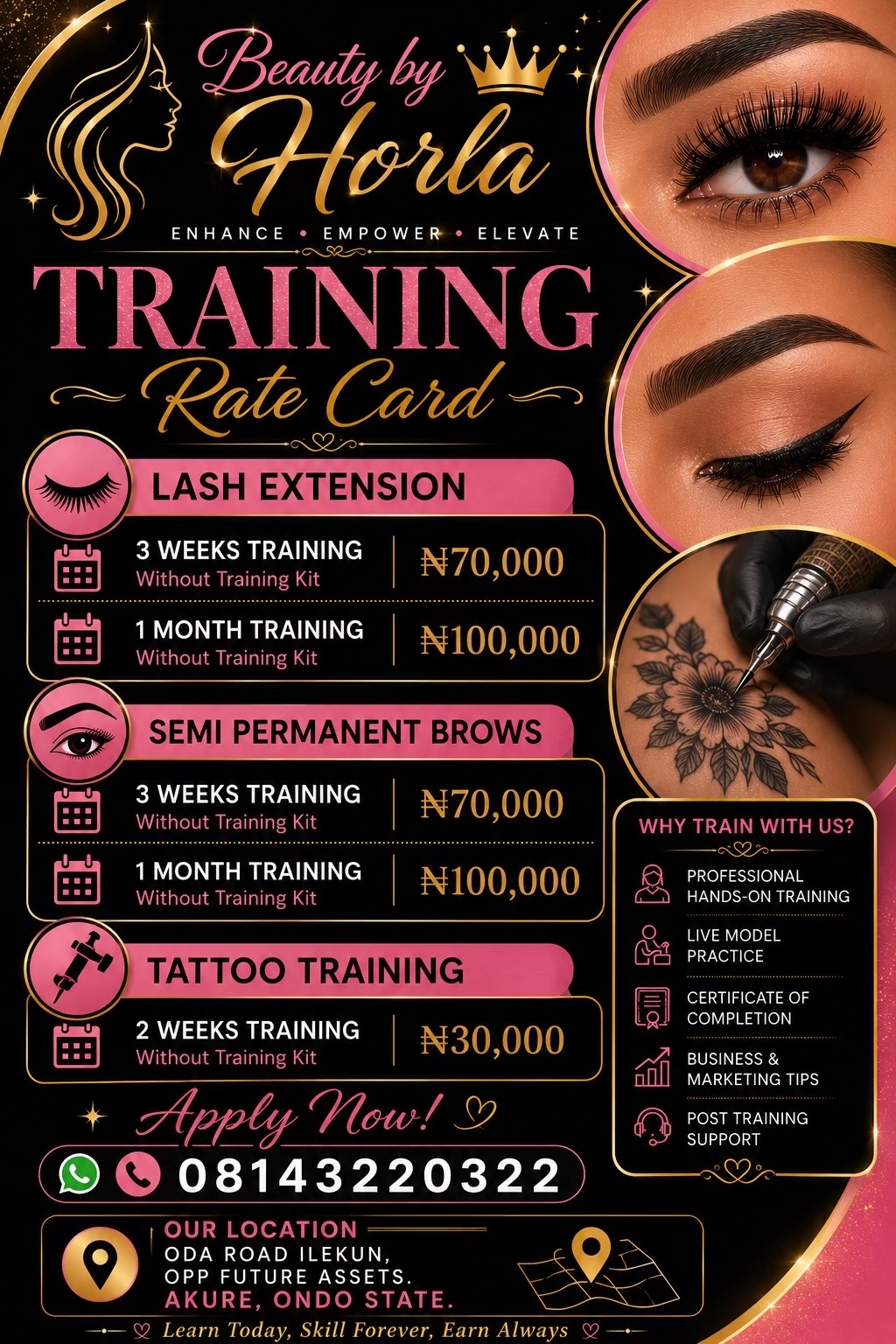 @AKURE MAKEUP,LASH&BROW ARTIST