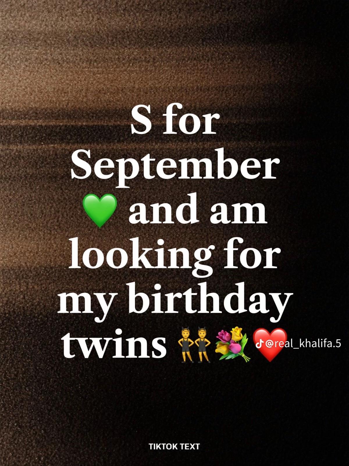 @September 7โ
๐ฅฐ