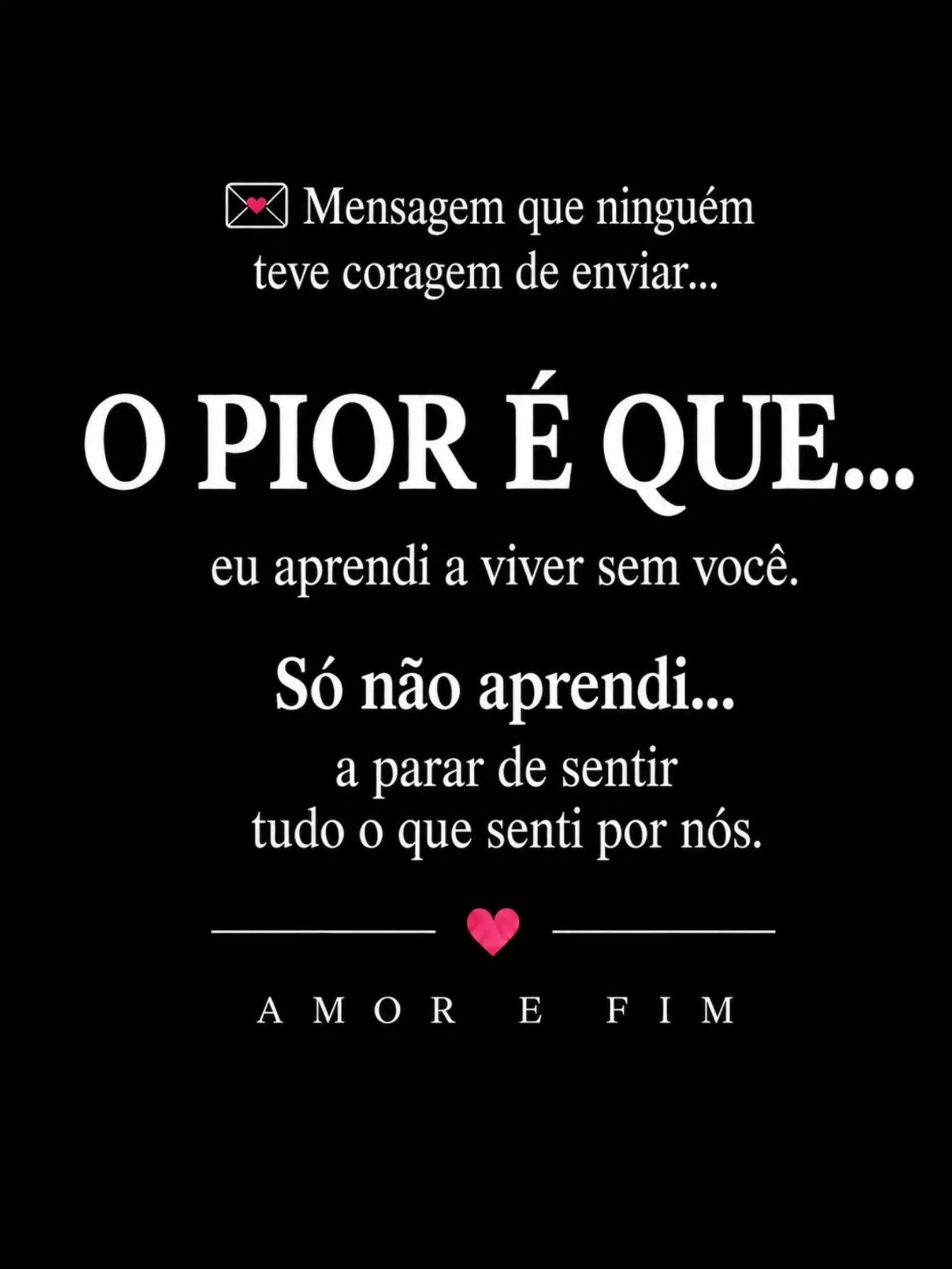 @AMOR E Fim