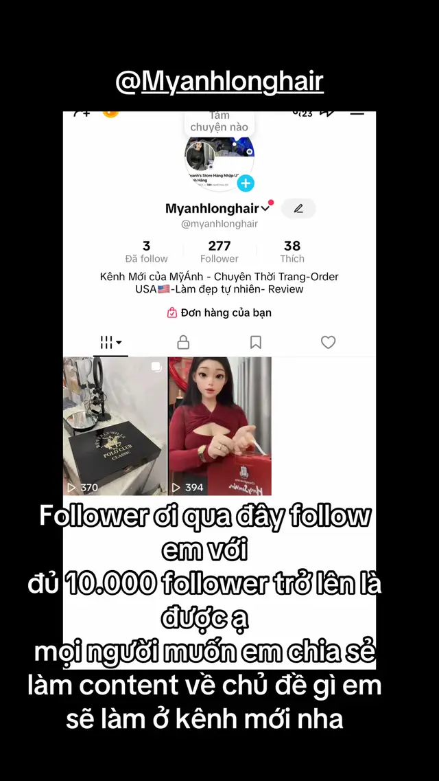 @Mỹ&Aacute;nh t&oacute;c d&agrave;i điệu lắm &aacute;🇻🇳