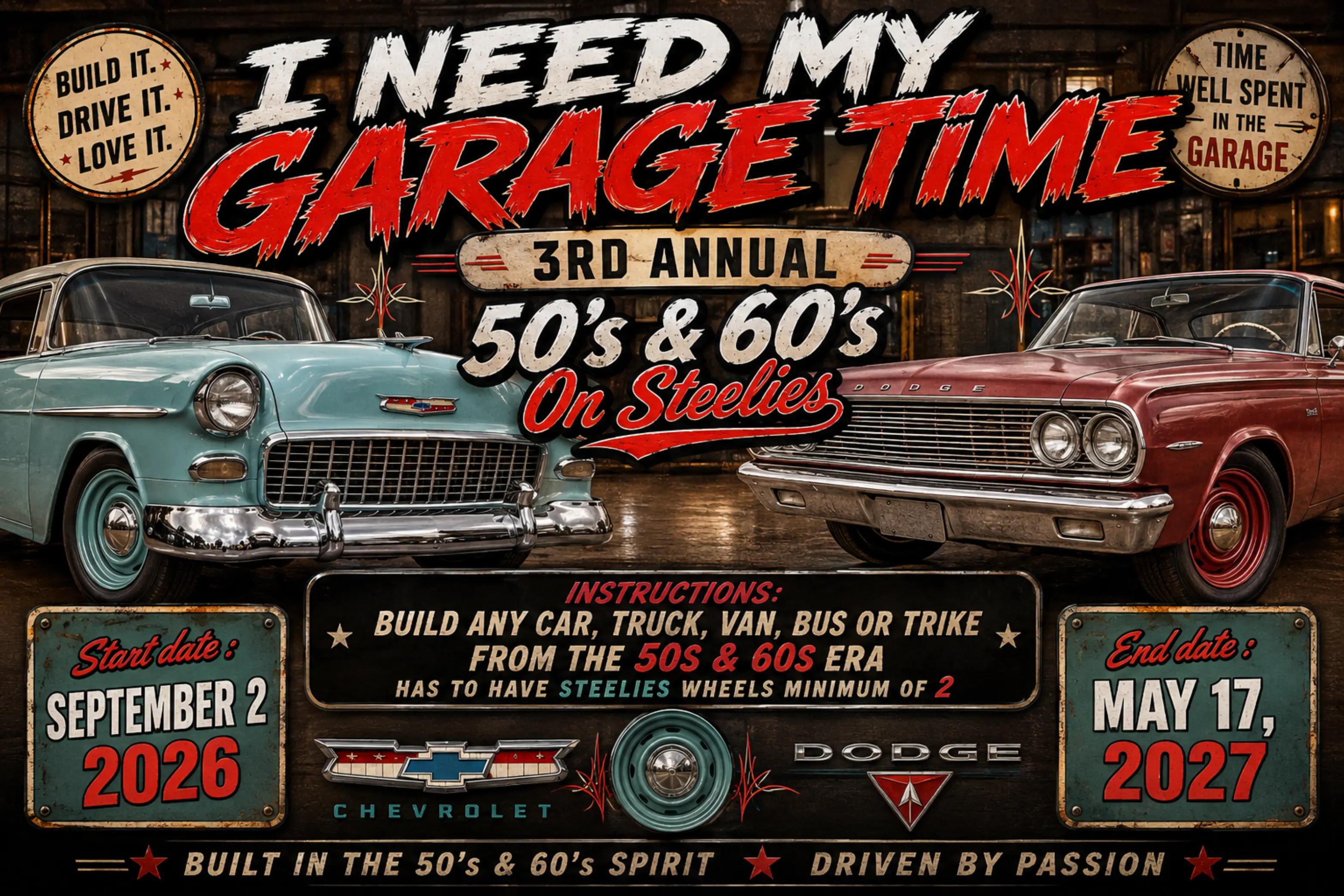 @JT >I Need My Garage Time