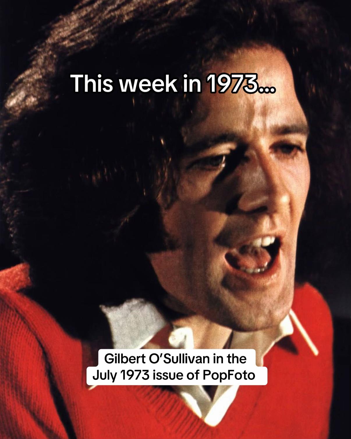 @Gilbert O&rsquo;Sullivan