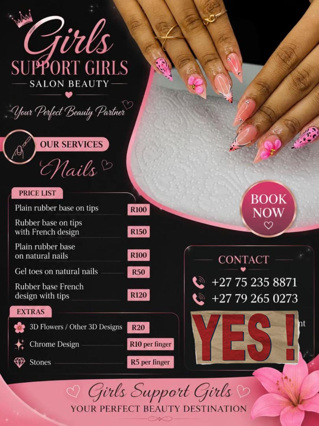 @Girls support Girls 🩷💅