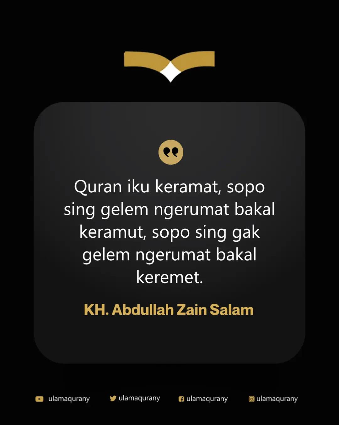 @Ulama Qurany