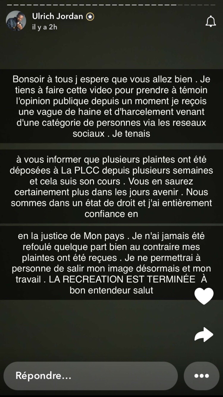 @Gbairai qui est doux l&agrave;