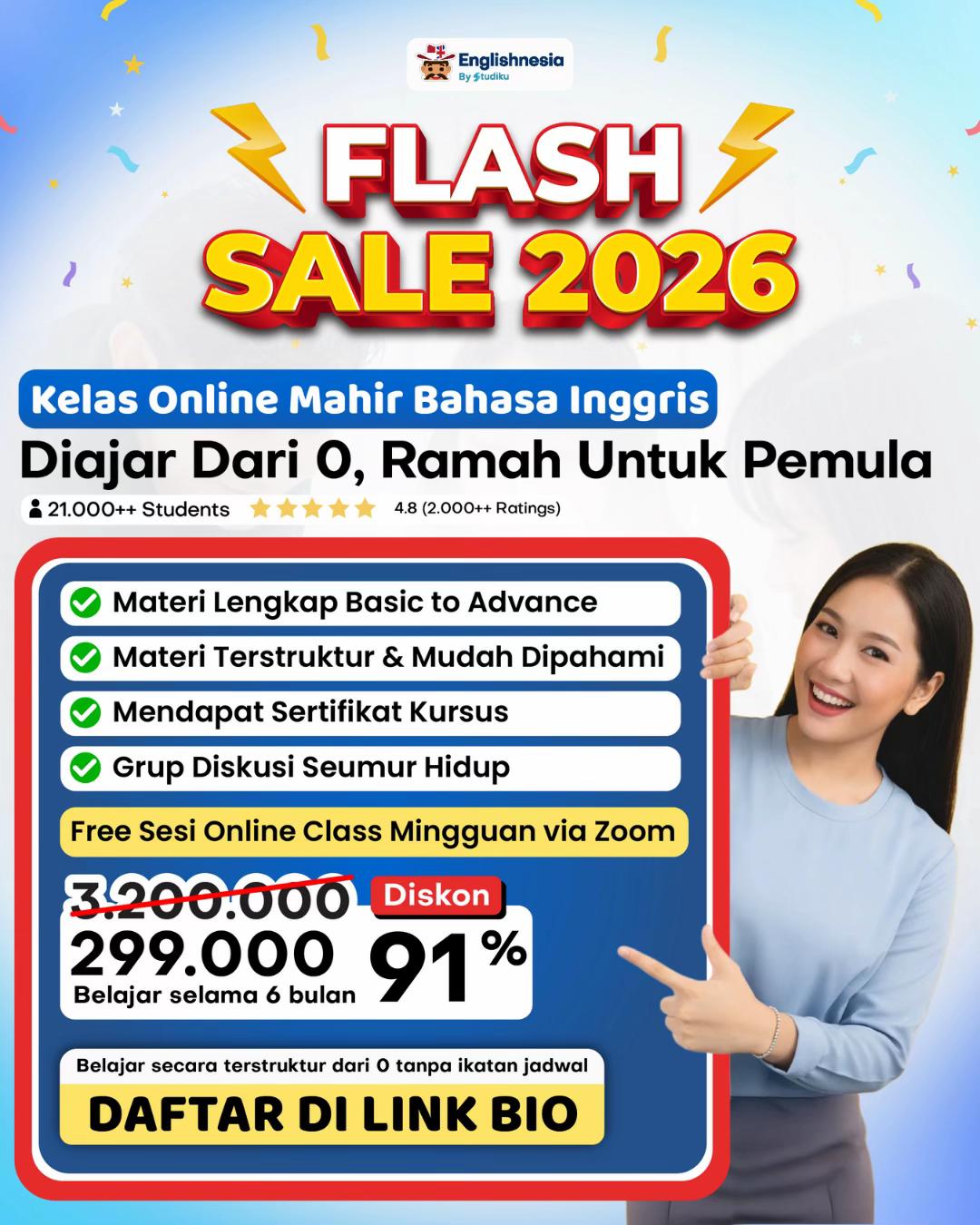 @Englishnesia Kursus B. Inggris