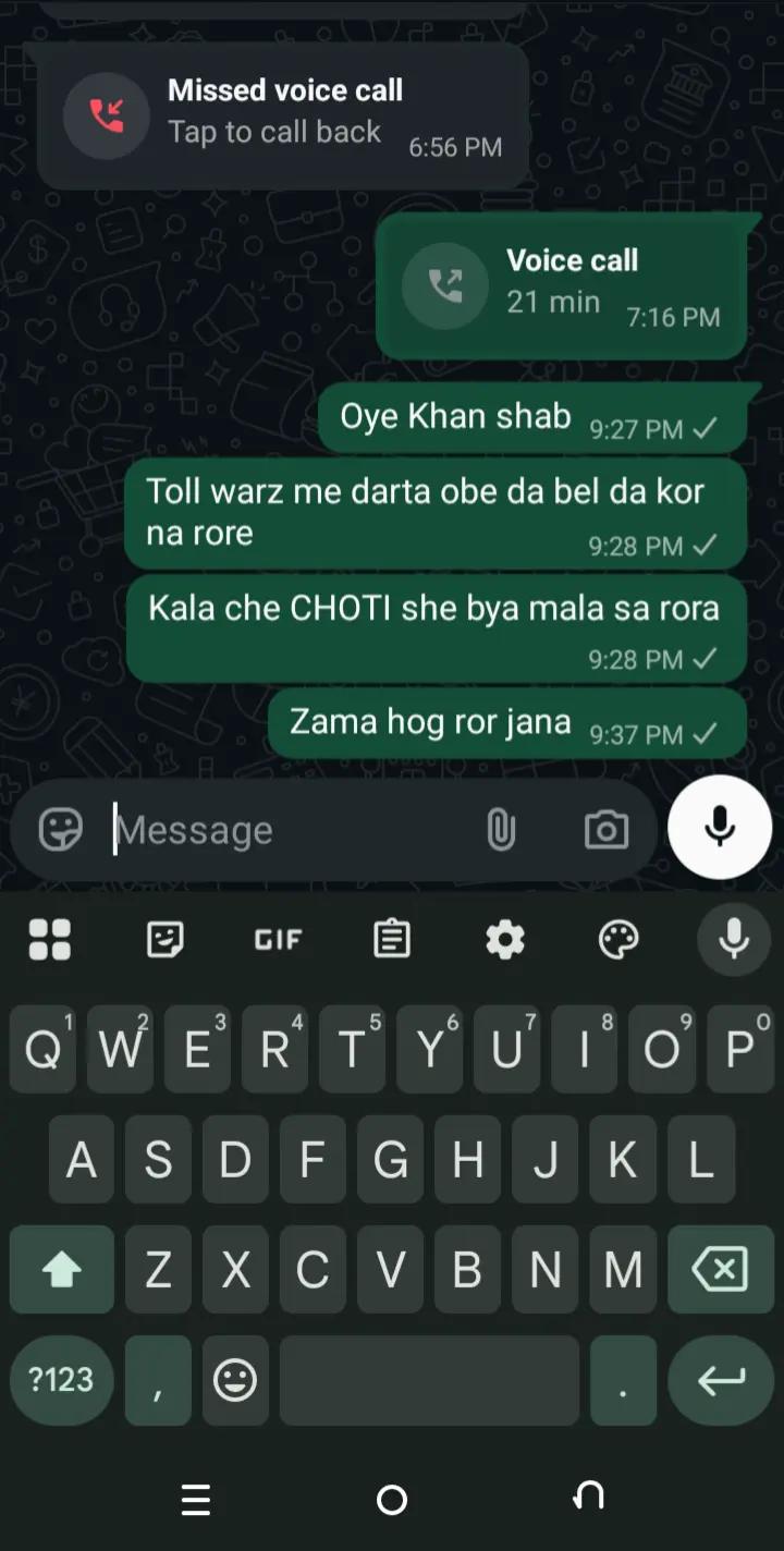 @Minaal khattak