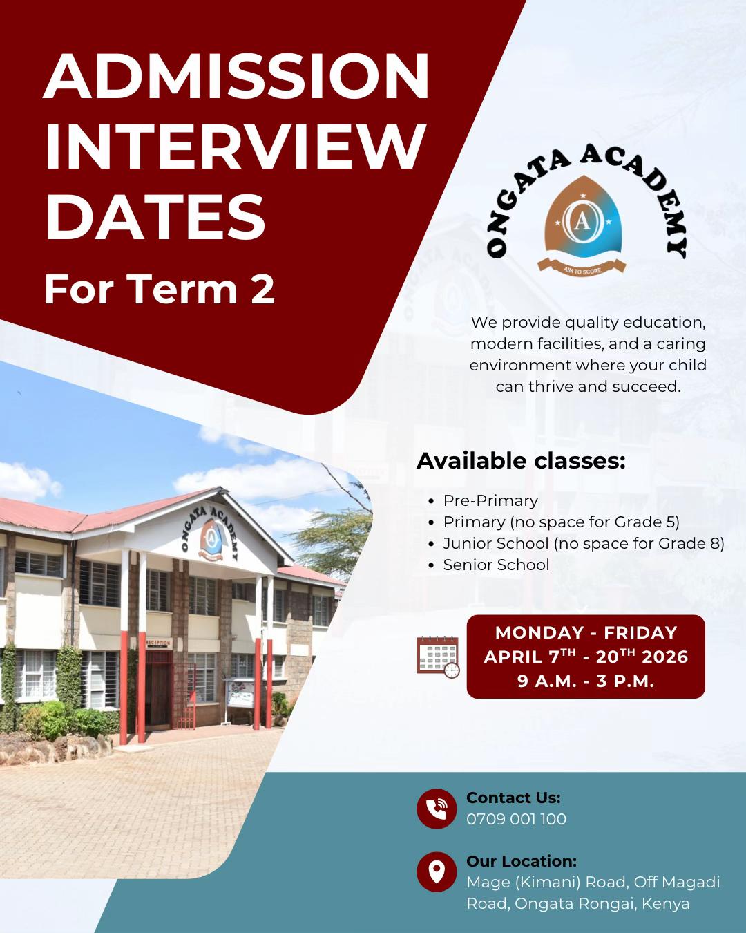 @Ongata Academy