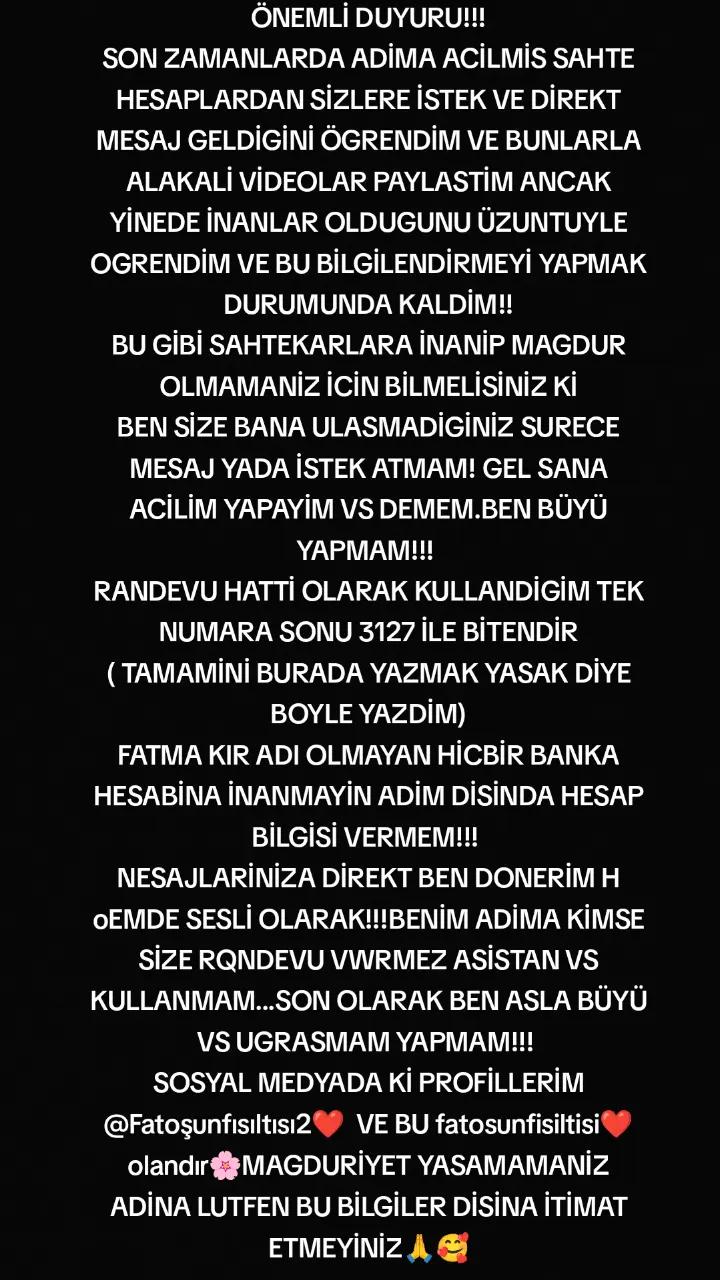 @Fatoşun fısıltısı❤