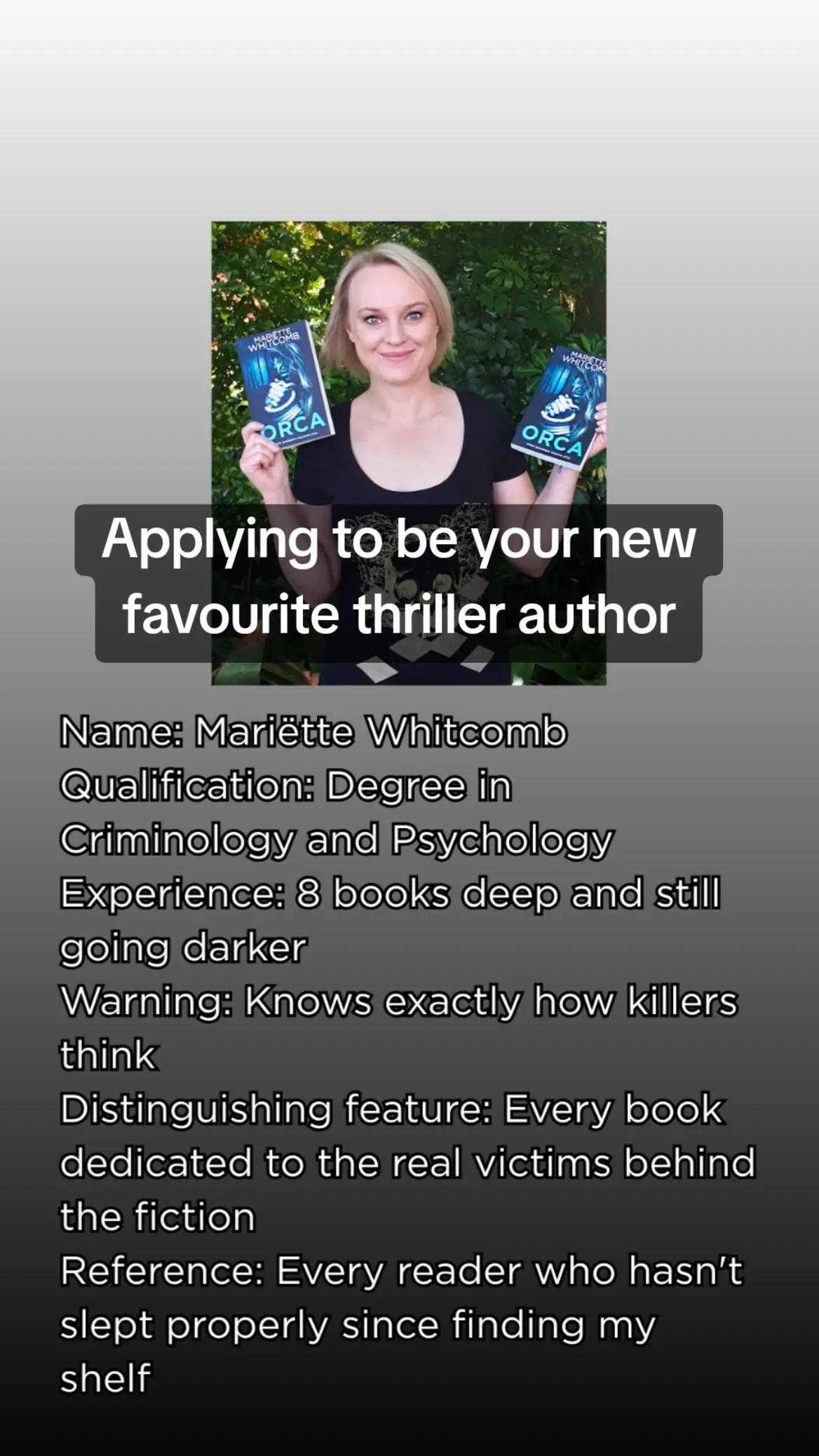 @Mariëtte Whitcomb - Author